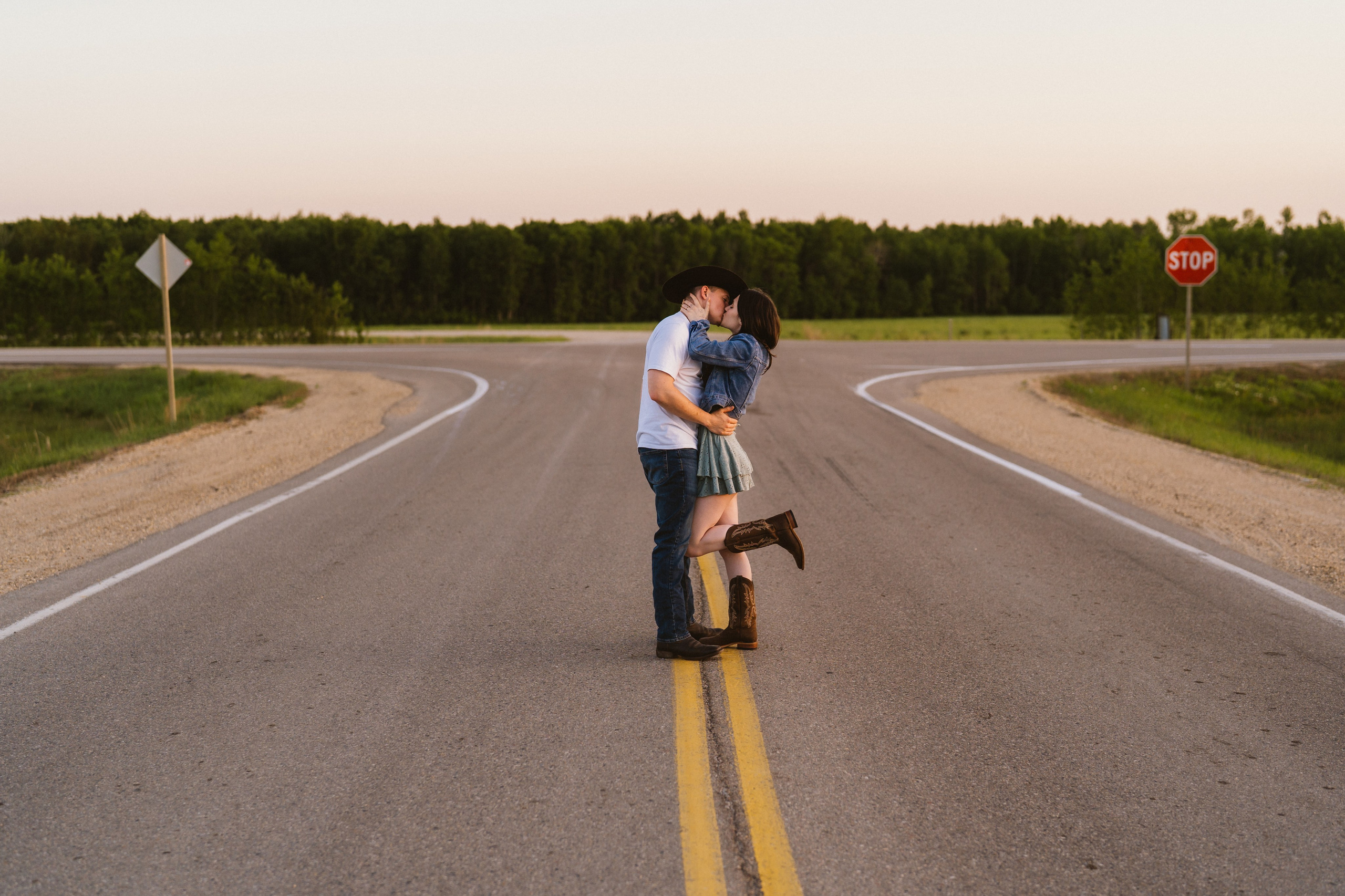 Summer Evening in a Pickup Truck. Photographer Viktoriia Skavronskaya