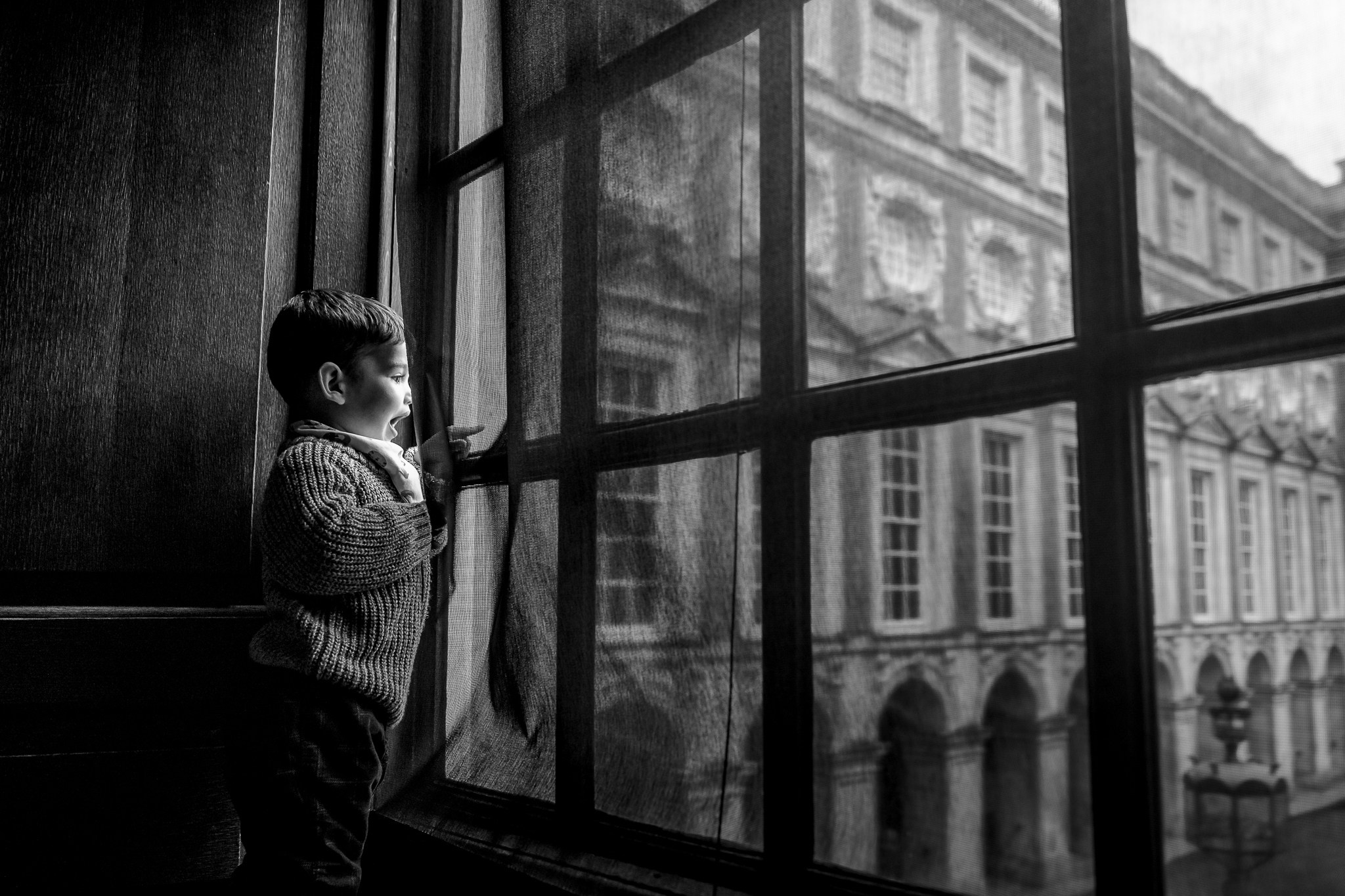 Exploring the Museum with Ana Paula, Thiago & Leo. Giandamorgana