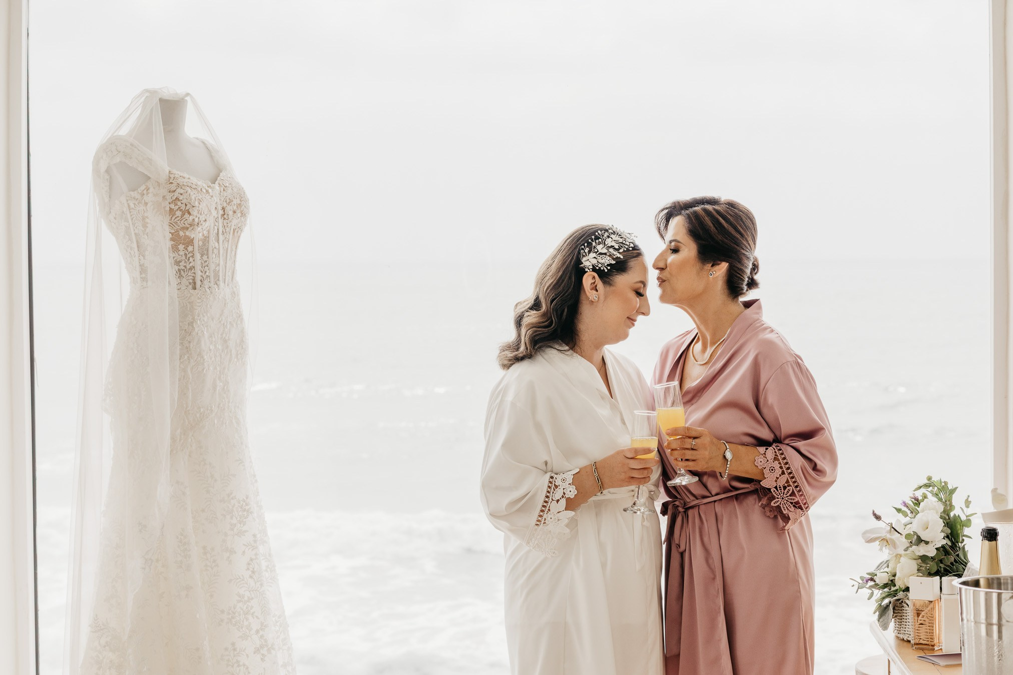 Ventana al mar Rosarito Boda Kevin y Andrea. Estudio de fotografia en Tijuana