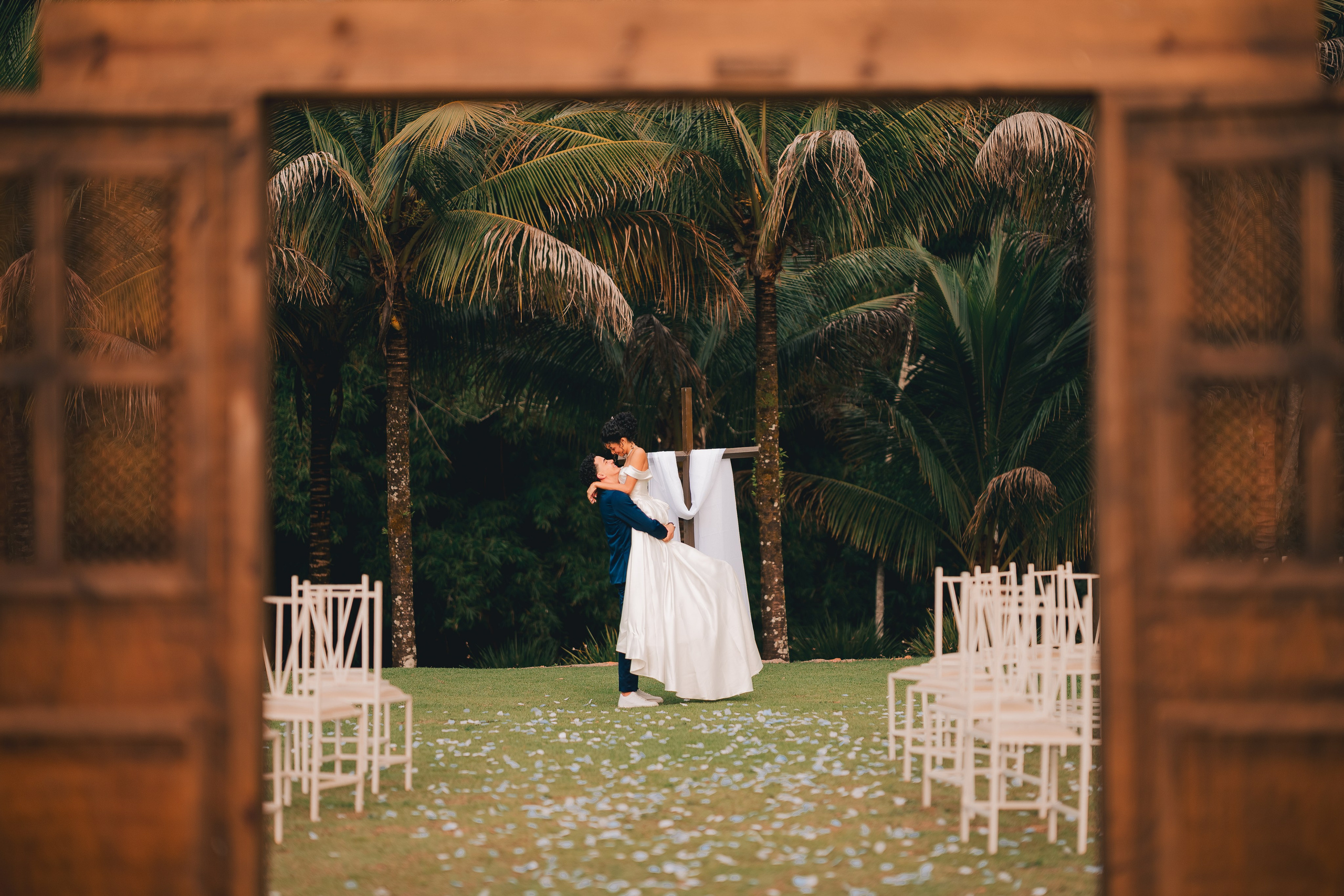 Casamento Jeniffer e Wesley — Sitio Renascer. Fotógrafo Renan Lima