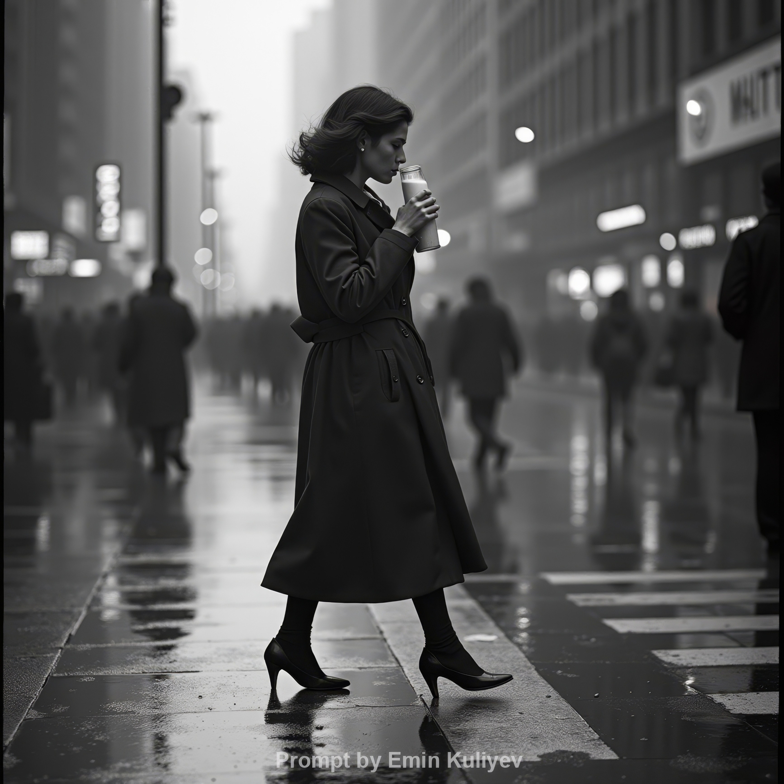 Welcome to New York 1950s (created in the program MIdjourney AI). Emin Kuliyev — Award-Winning Wedding Photojournalist NYC & USA | Best Wedding Photographer Known for Candid, Timeless Moments