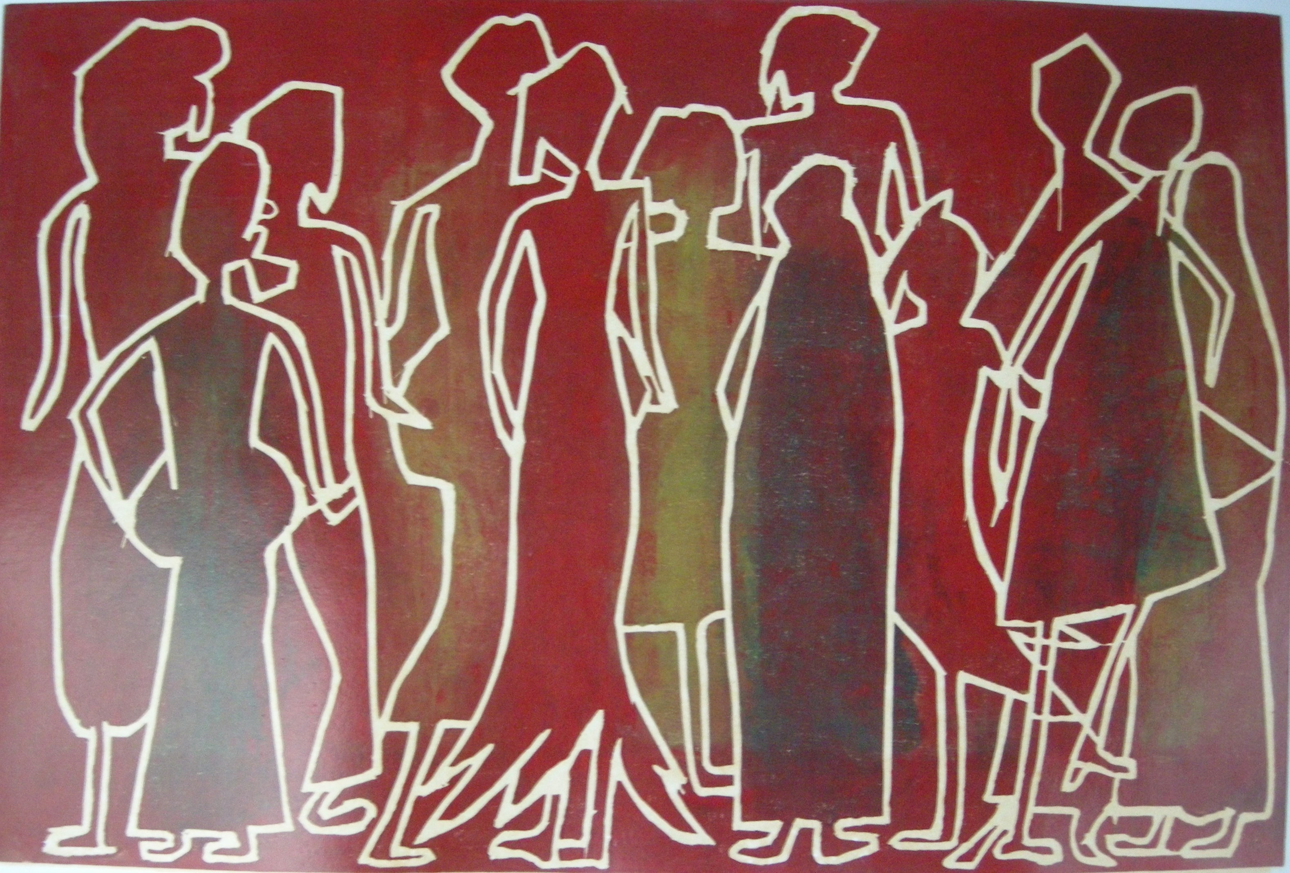 12-wir, 2018 - 40x60 auf Papier 60x80