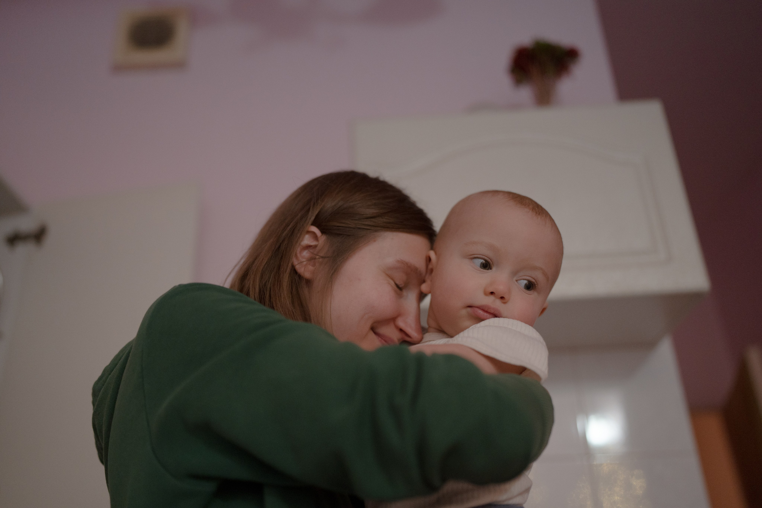 Alena, Vlad and their son Lev. Main