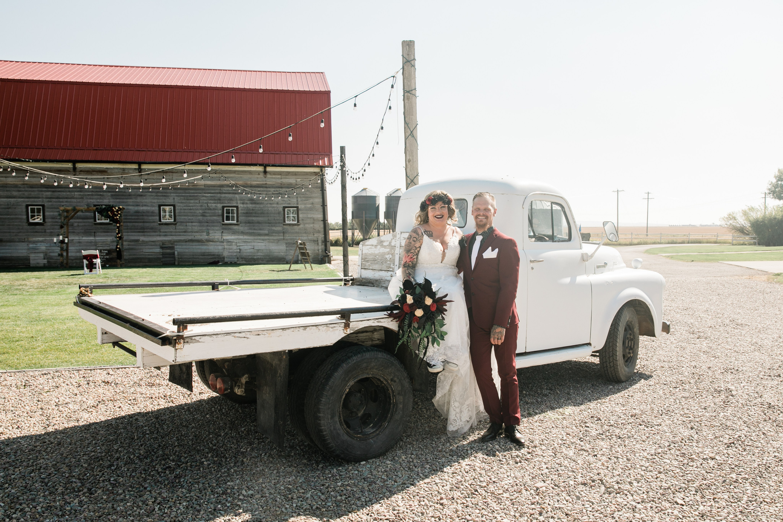 Haileigh W — Wedding. Fotografía accesible en Calgary