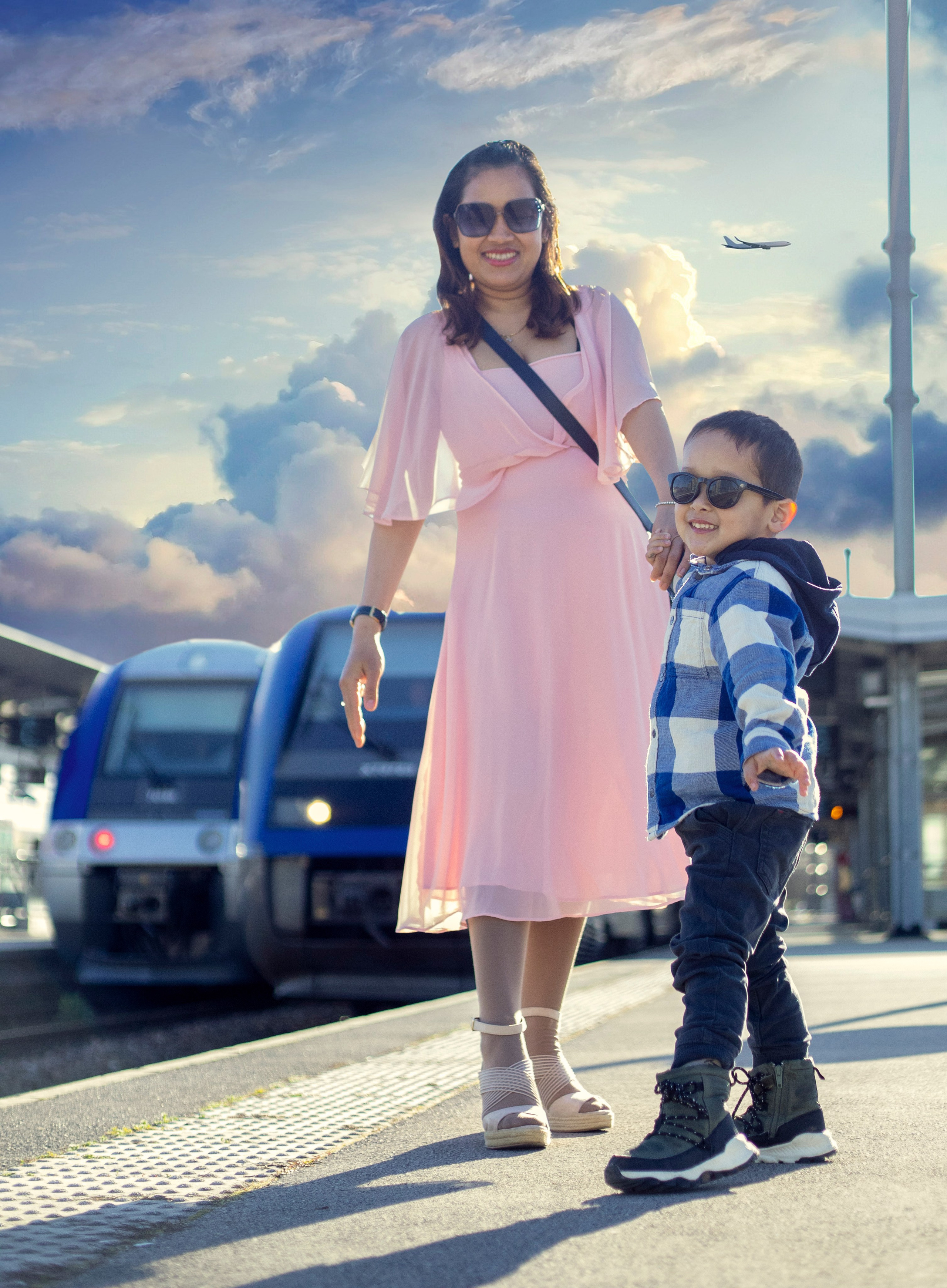 Maman et fils – émotions authentiques. Photographe et graphiste Anastasiia LITVIN - Besançon, France
