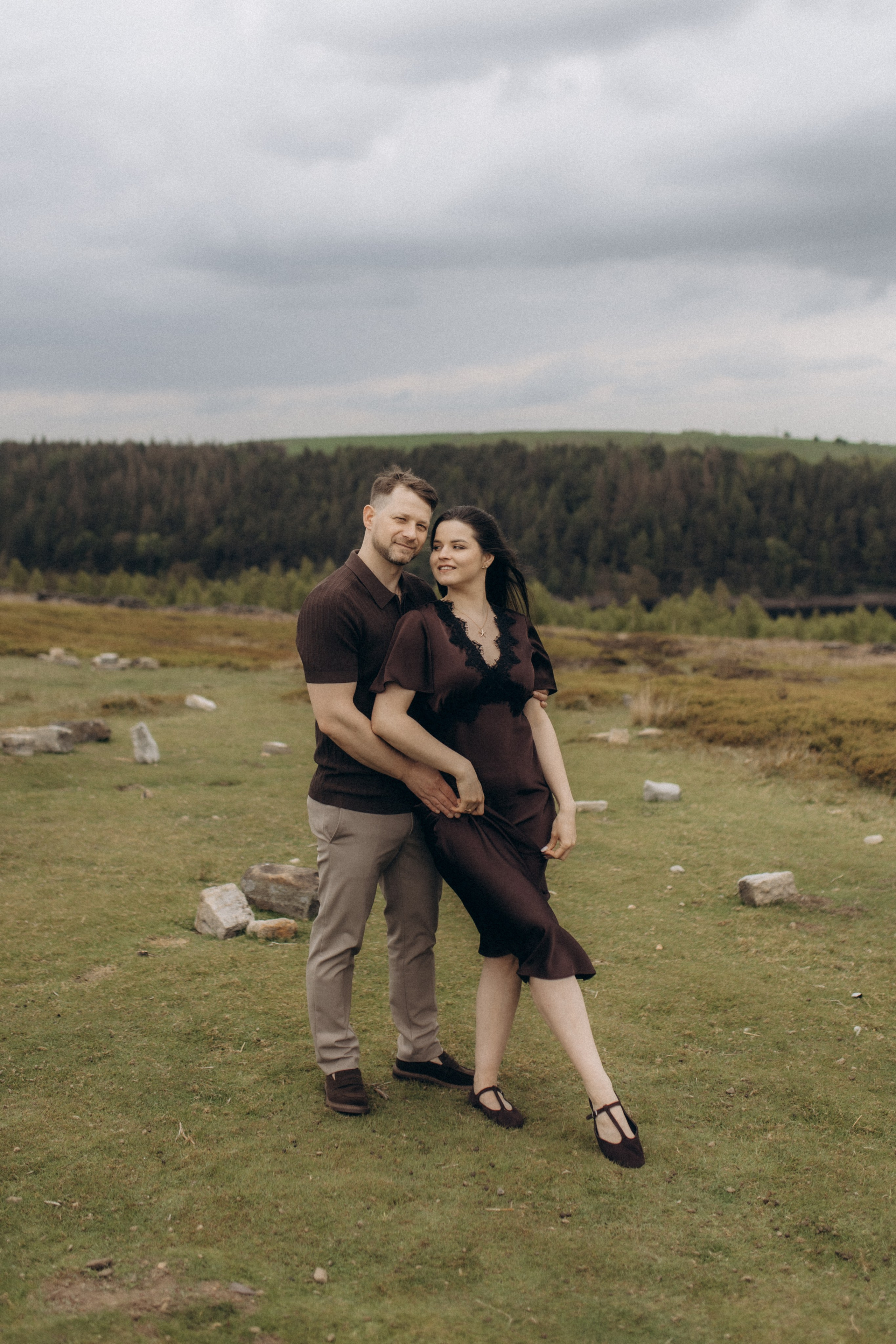 Engagement story. Wedding and Portrait Photographer Evie Moon
