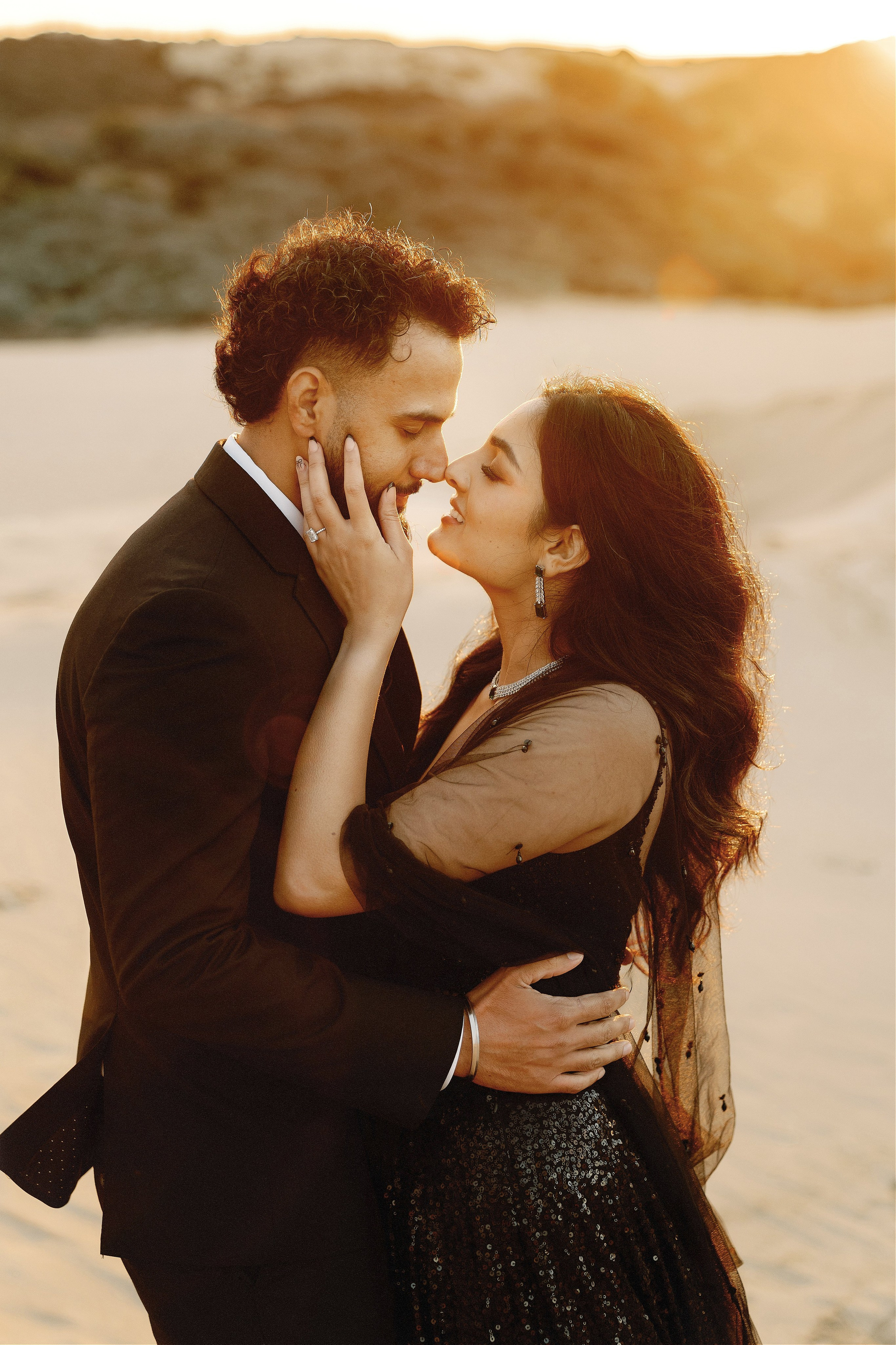 Elopement at Pismo Beach Sand Dunes, California. Wedding Photography & Videography Team in California, Los Angeles, San Francisco, San Diego and Travel