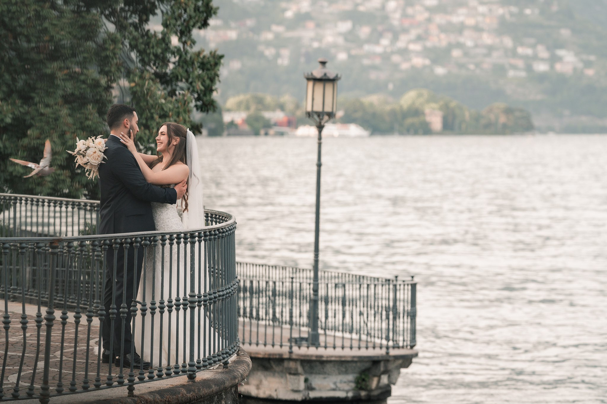 Seida & Adenis. Fotografo matrimonio Lago di Como Ferrari Media Production