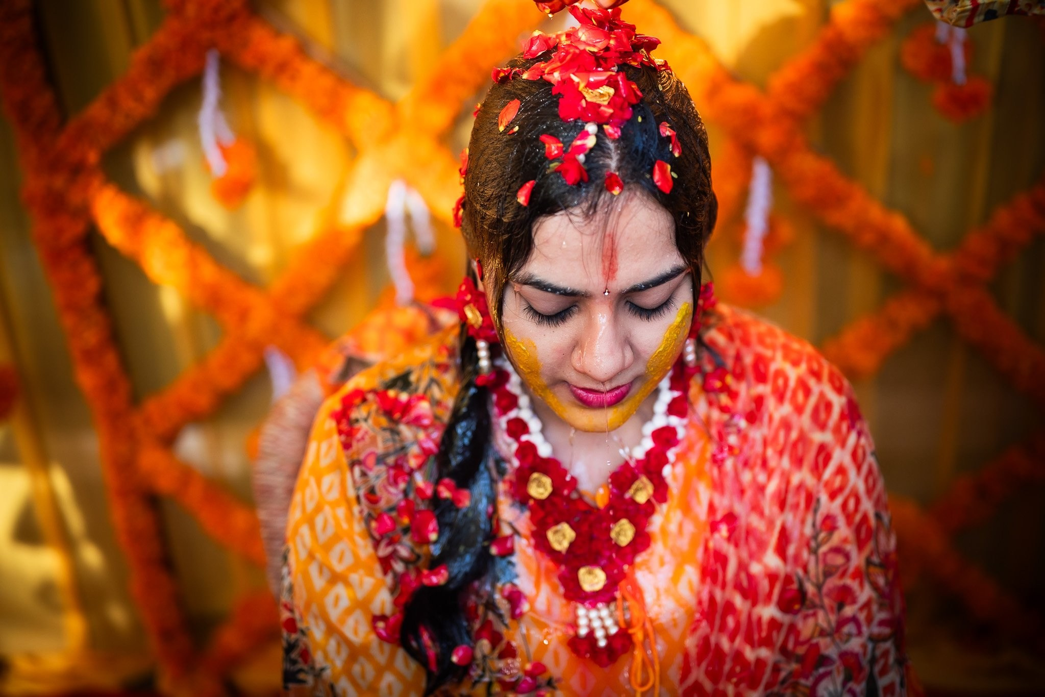 Telugu + Punjabi Fusion Wedding at Le Roma Gardenia resort, Bangalore, India