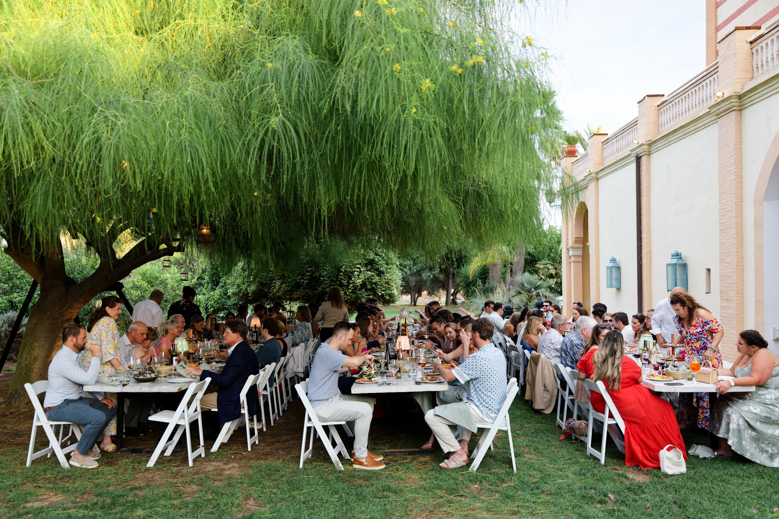 Welcome dinner of Gracie & Joe at Gran Villa Rosa