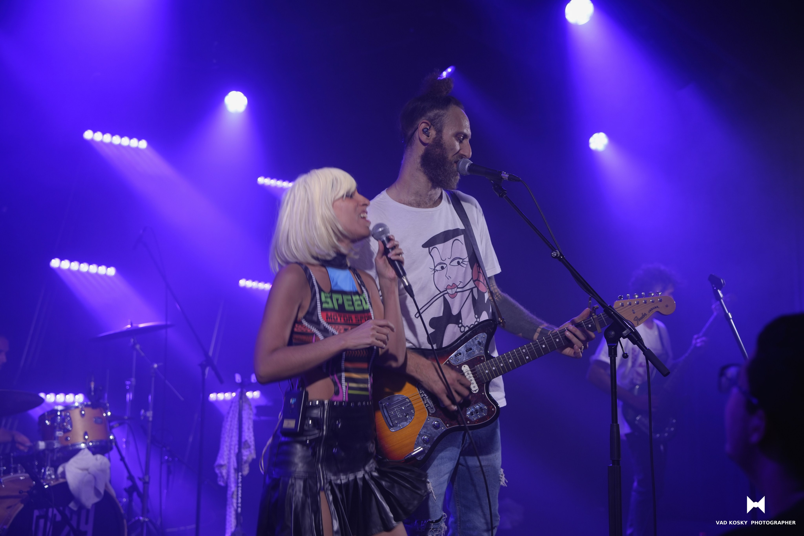 Roy Star & Group — Nirvana tribut TLV Grey club. Vad Kosky Photographer