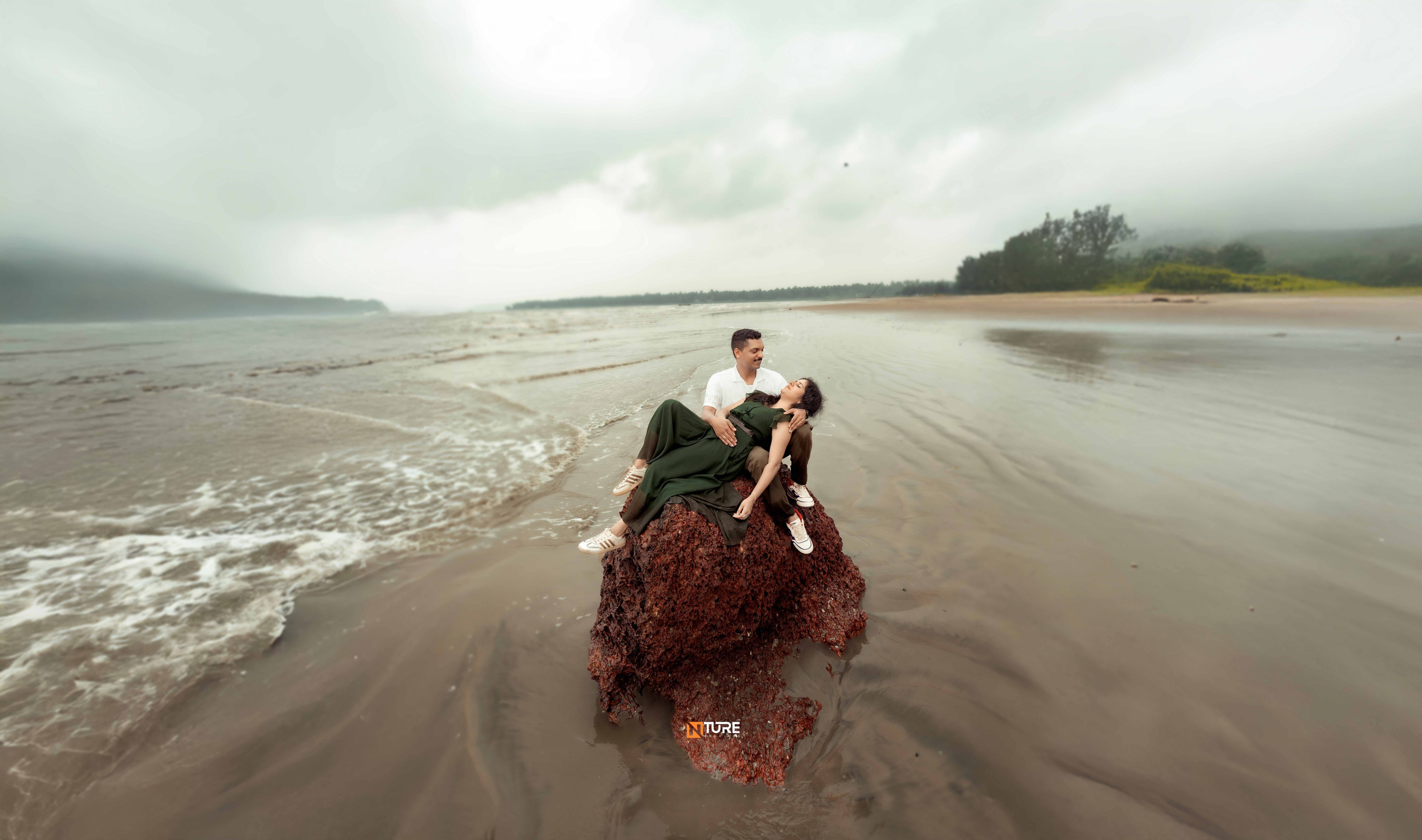 AKSHAY & ANAGHA SAVE THE DATE. NTURE WEDDING