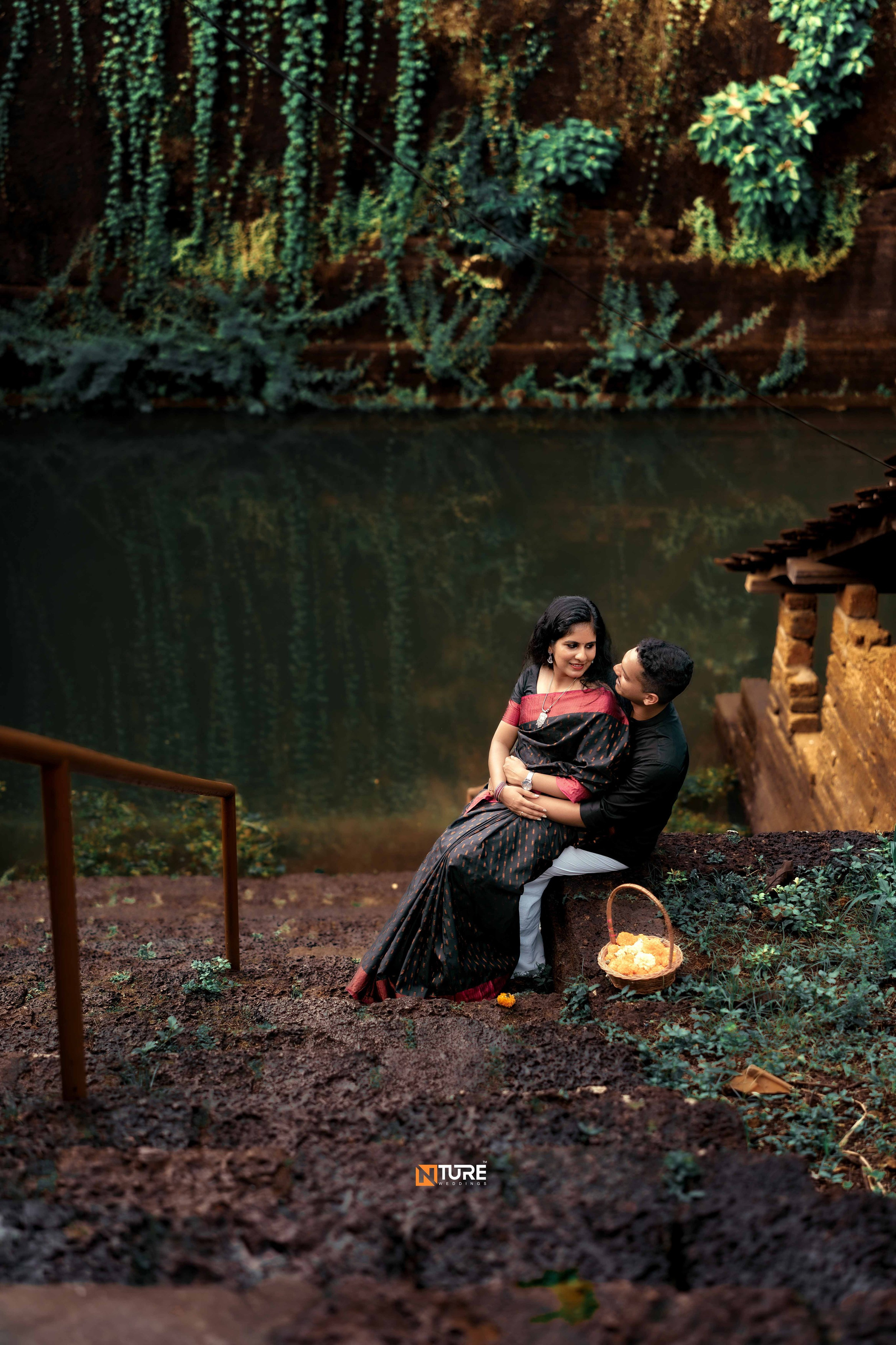 AKSHAY & ANAGHA SAVE THE DATE. NTURE WEDDING