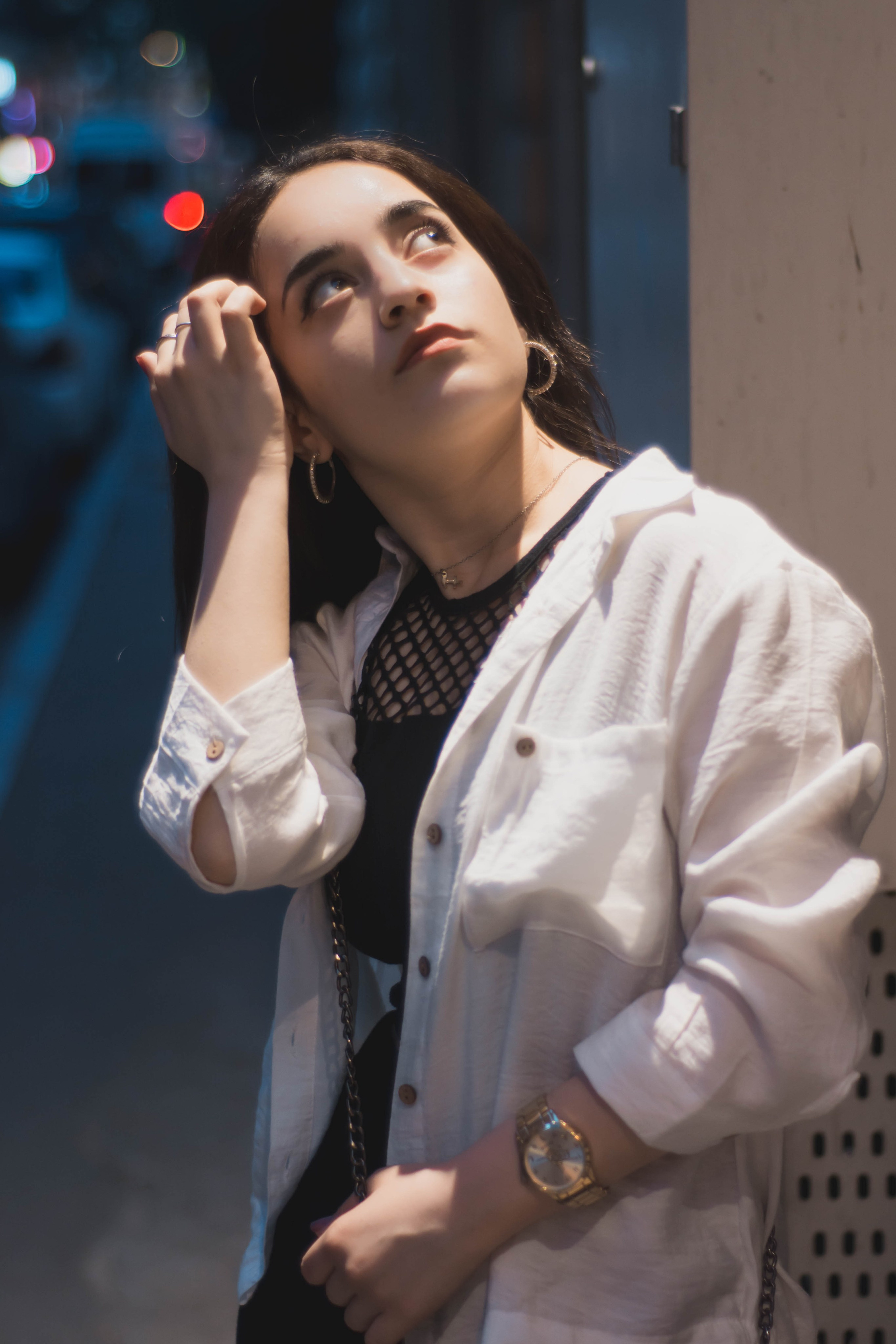 Lana axşam çəkilişi. Fotoqraf Vəli Məmmədov