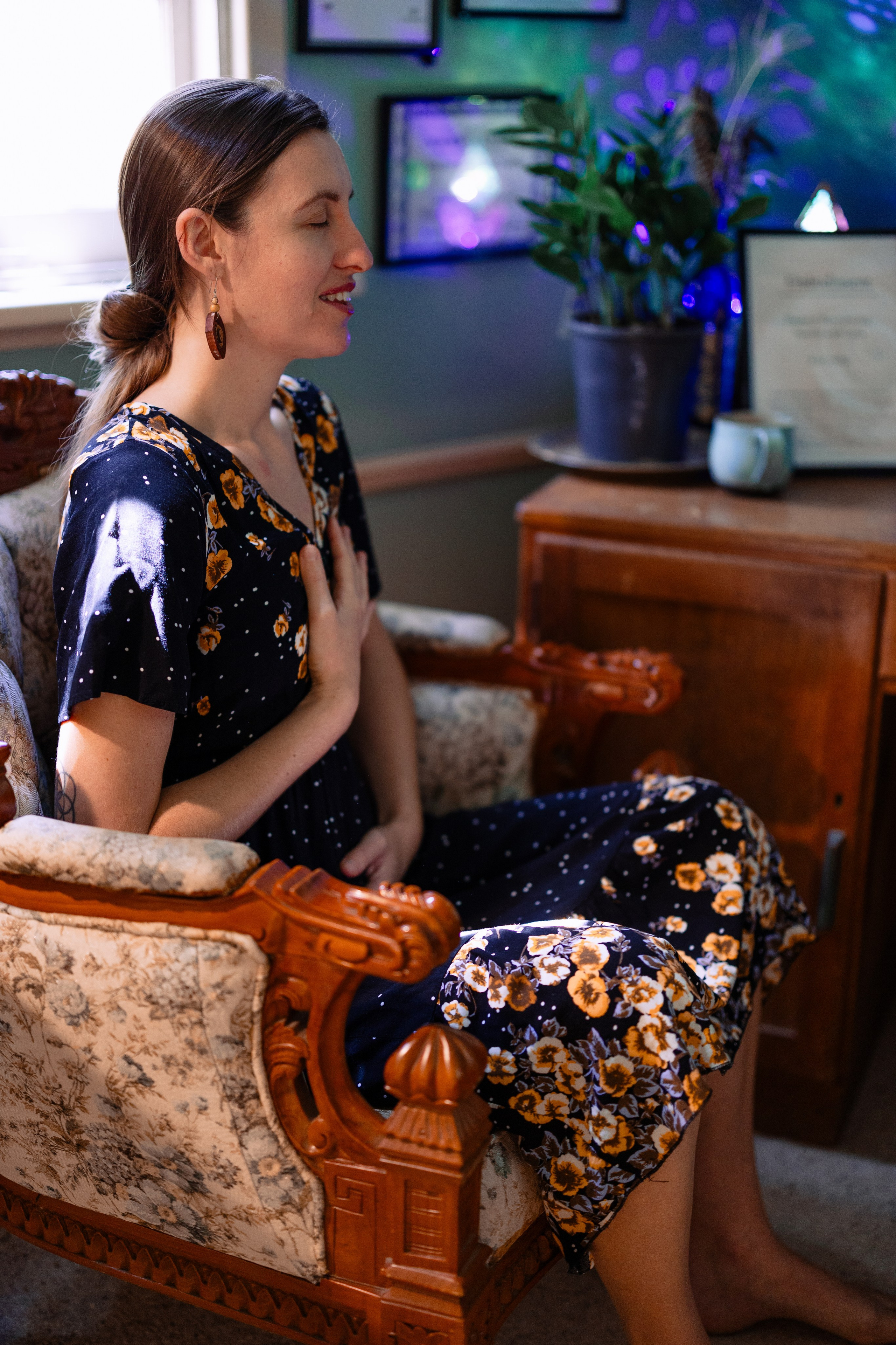 Laula Perey, Somatic Therapist