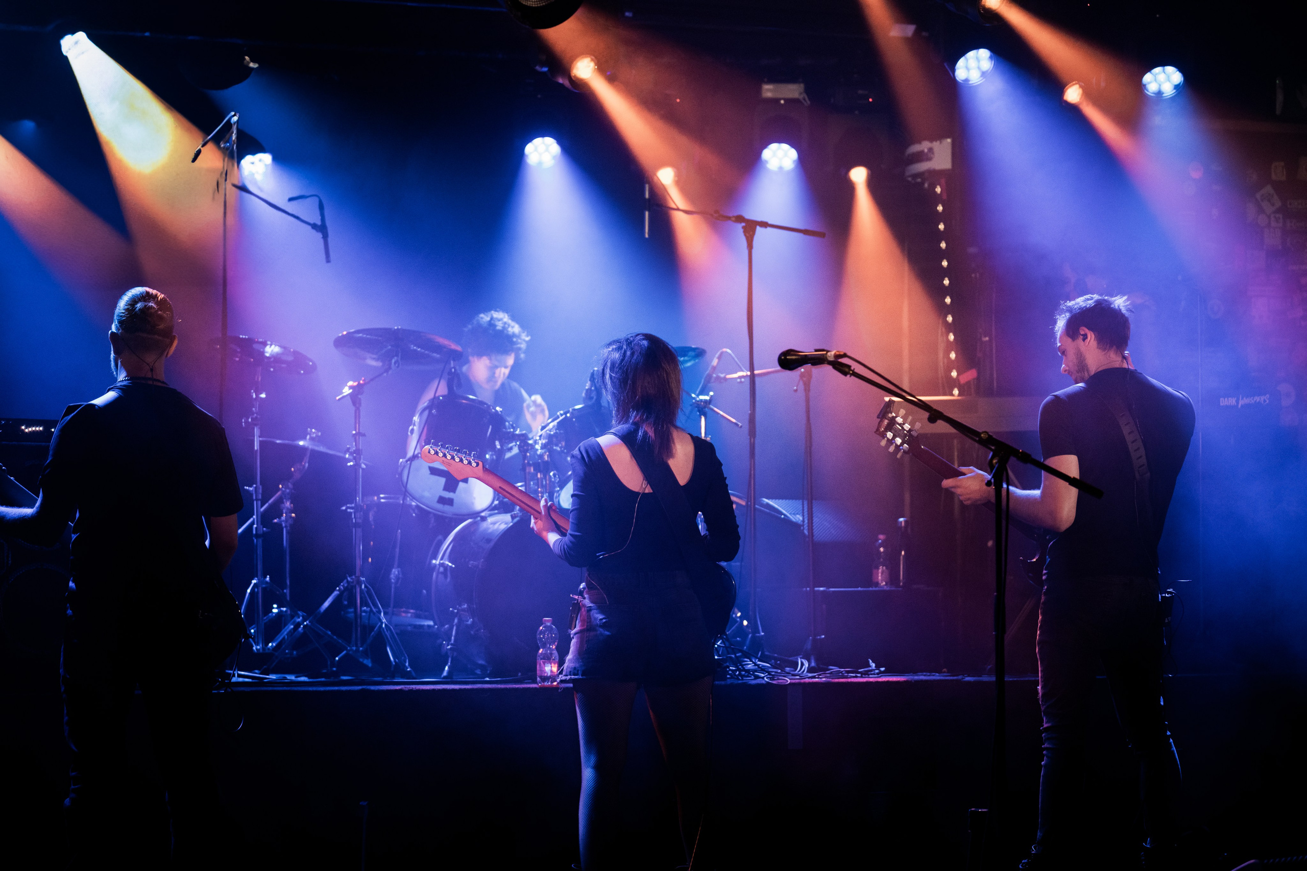 Photographie de concert rock à Genève - Dark Whispers. Photographe à Genève - Eugenia Andres