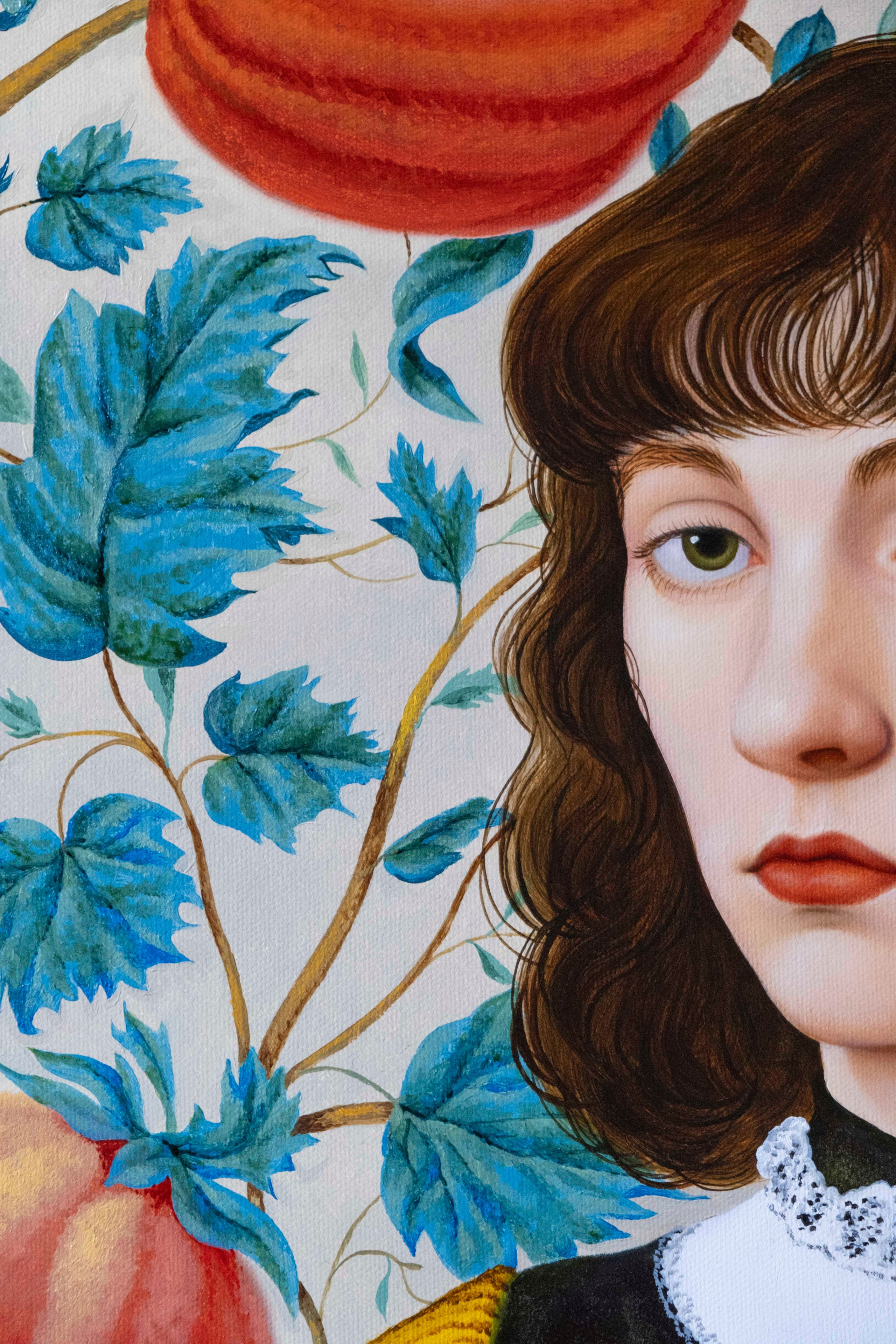 Portrait with Yellow Sleeves. ELEN BEZHEN