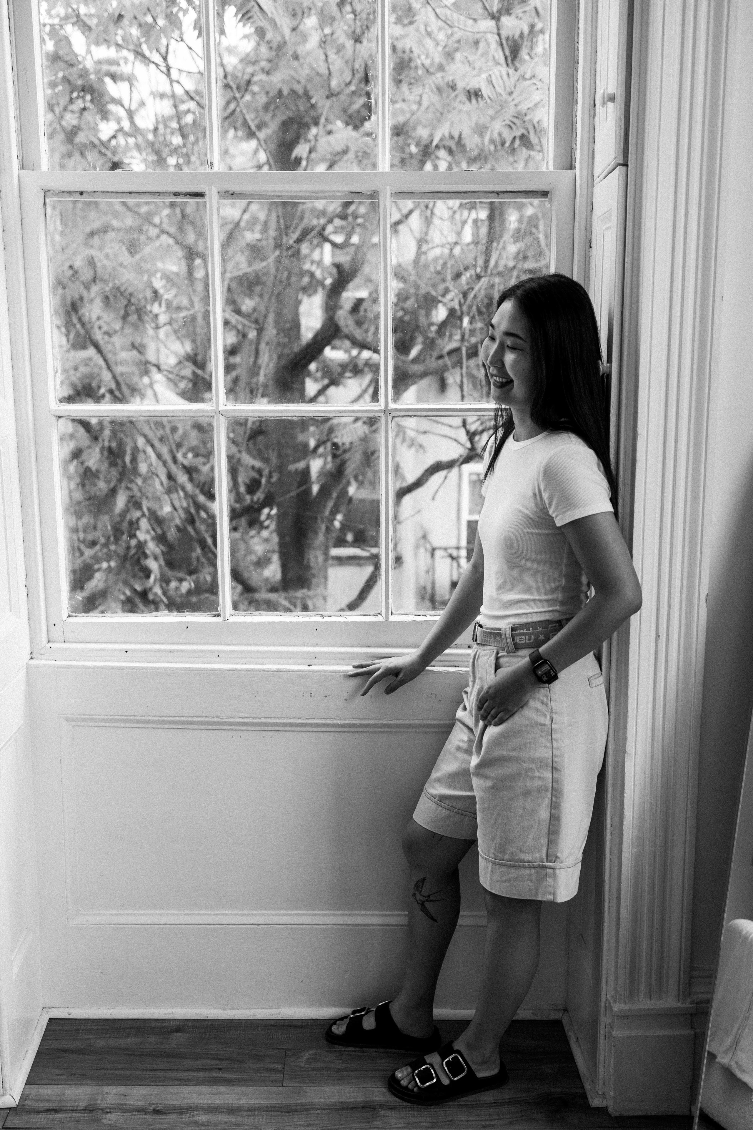 S. Rawnoir- Portrait photography by Daria Paliy.Timeless black&white portraits of women in NYC area