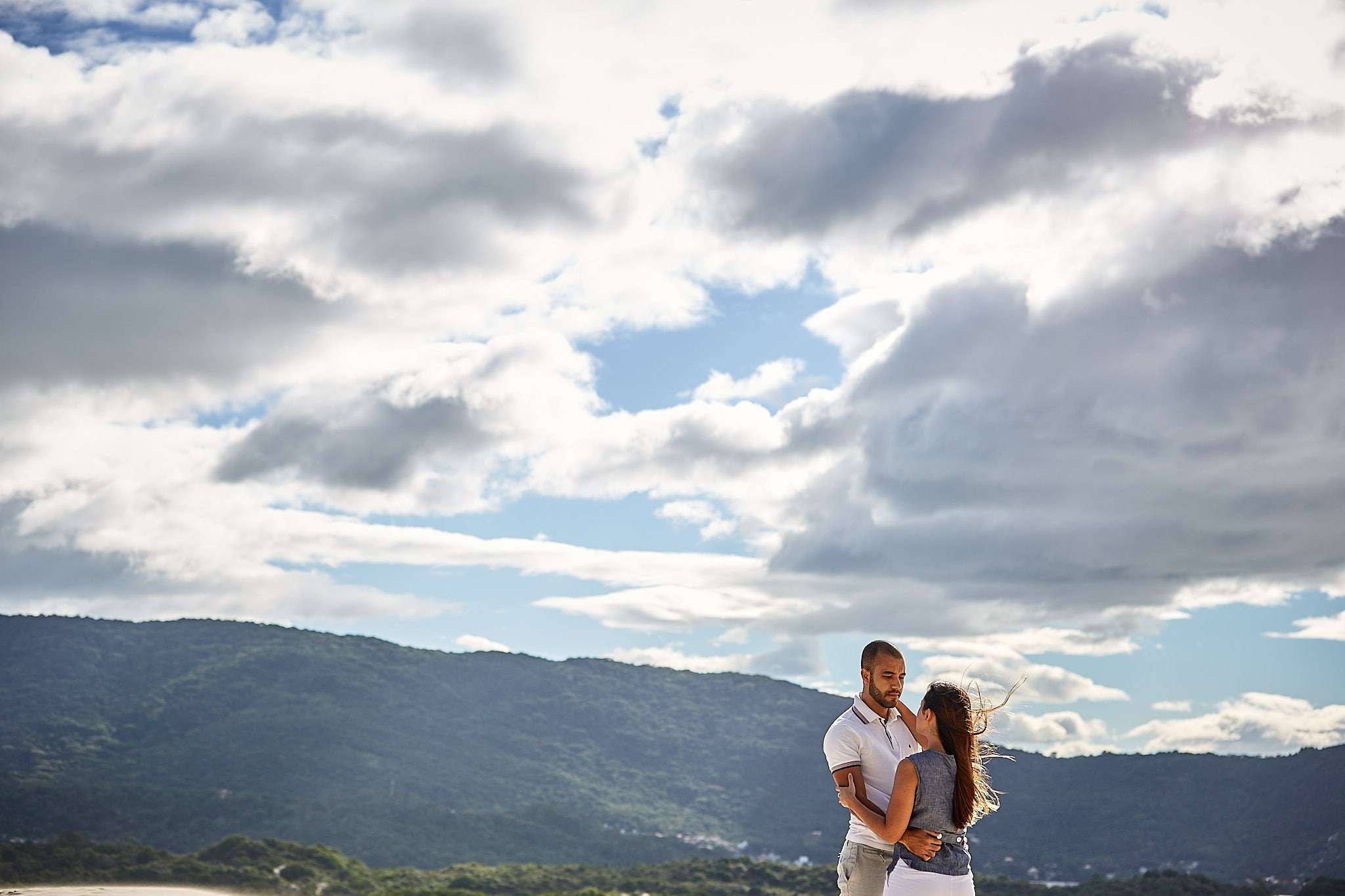 Ensaio Larissa e Weslei. Fotógrafo de casamentos em Florianópolis