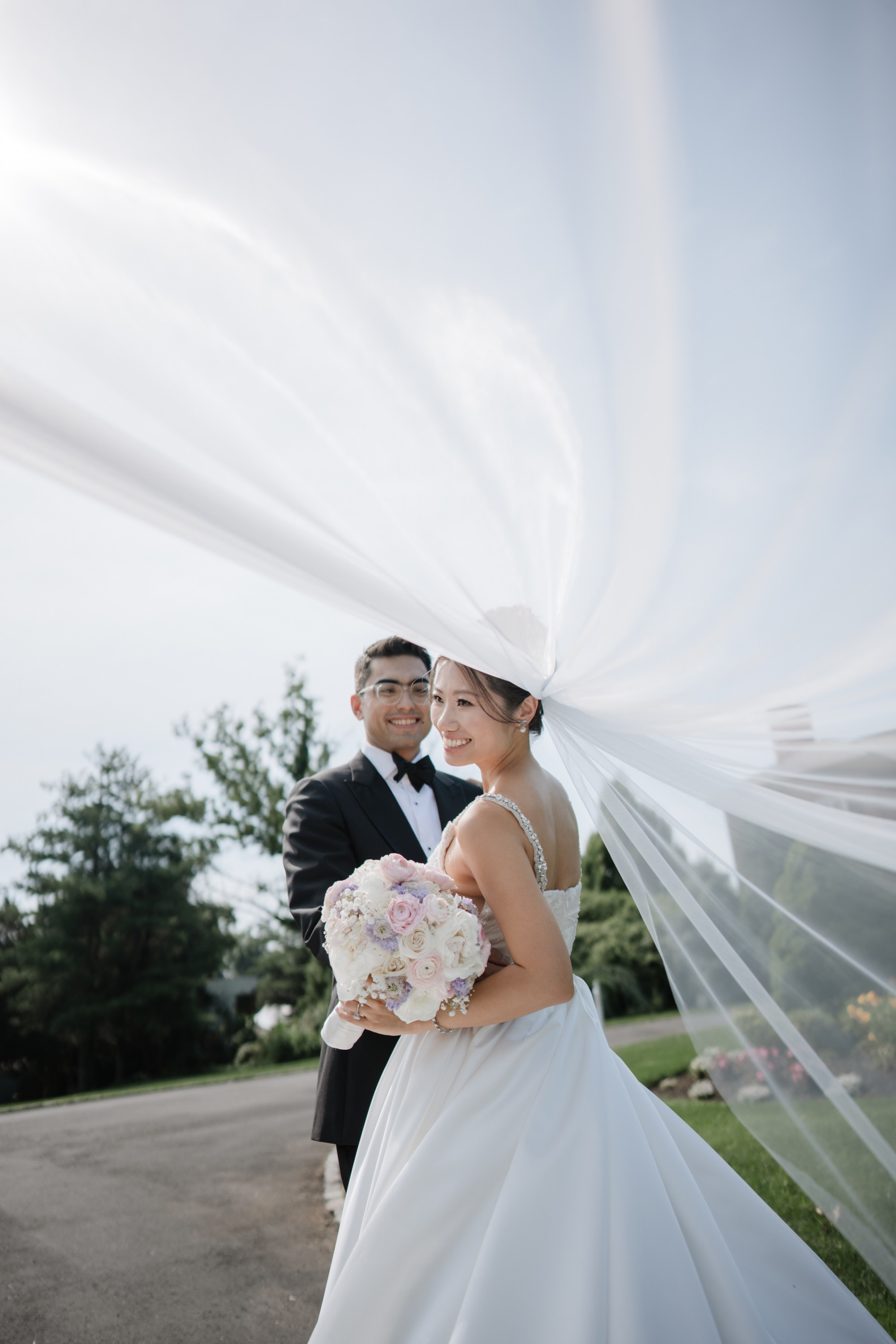 A stunning wedding with Asian style. Portrait and wedding photographer in New York