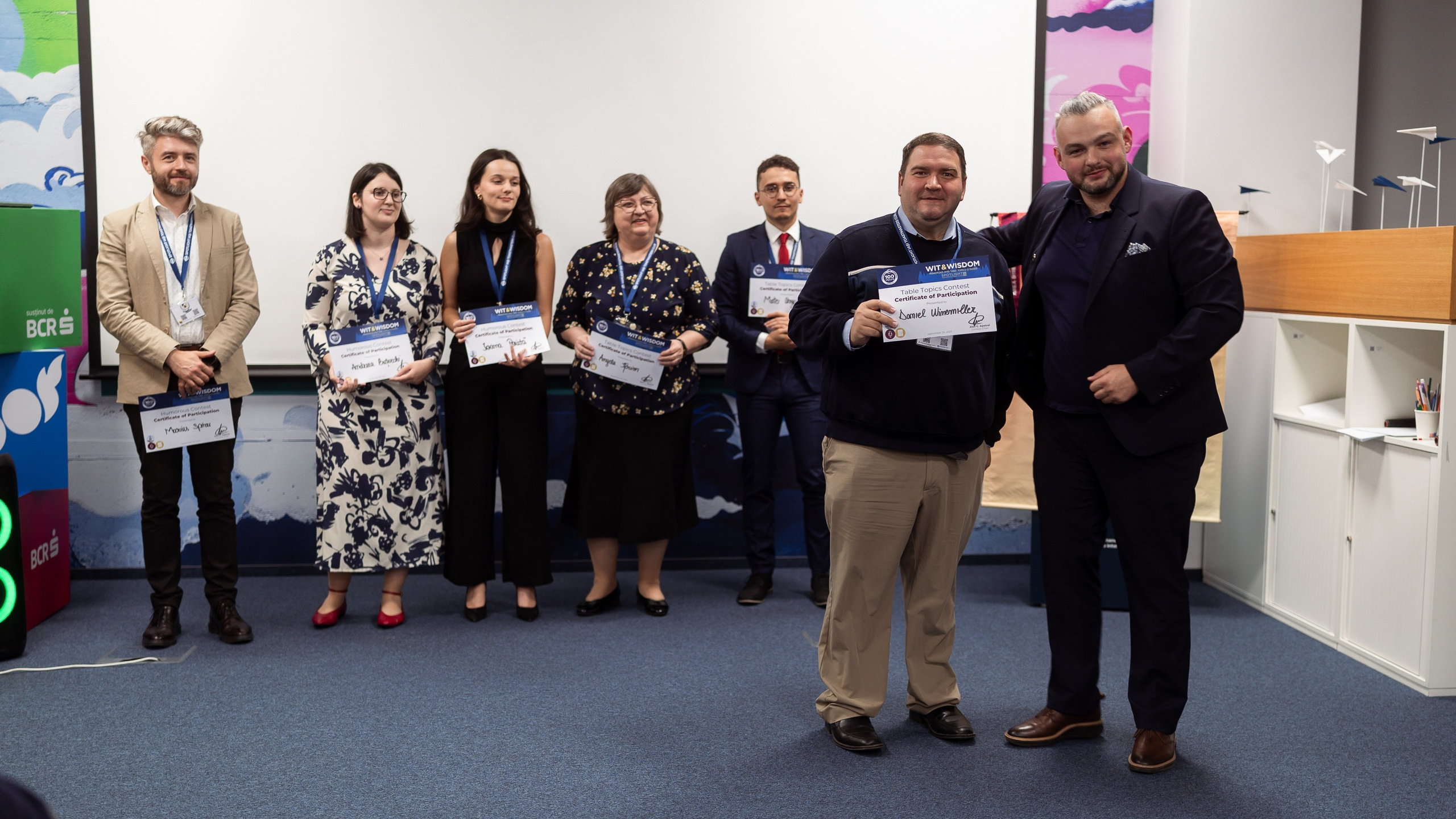 Toastmasters. Marius Ciocan