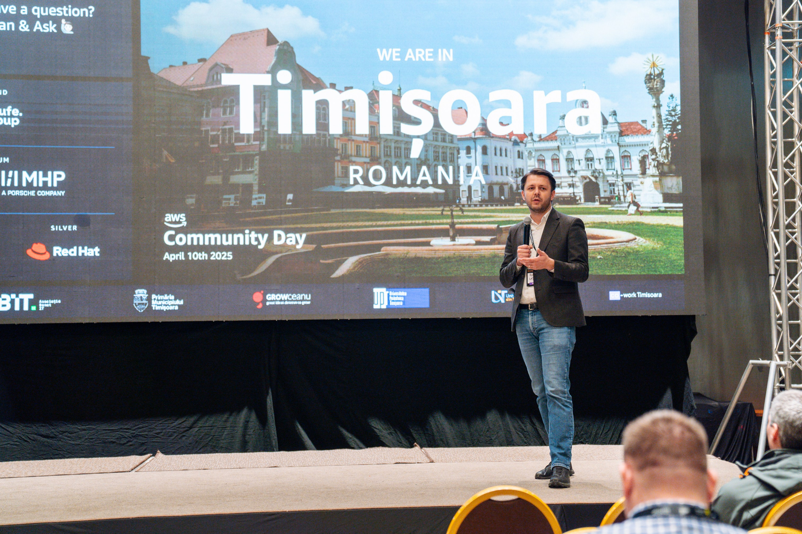 AWS Community Day 2025. Cozac Cristian Photographer