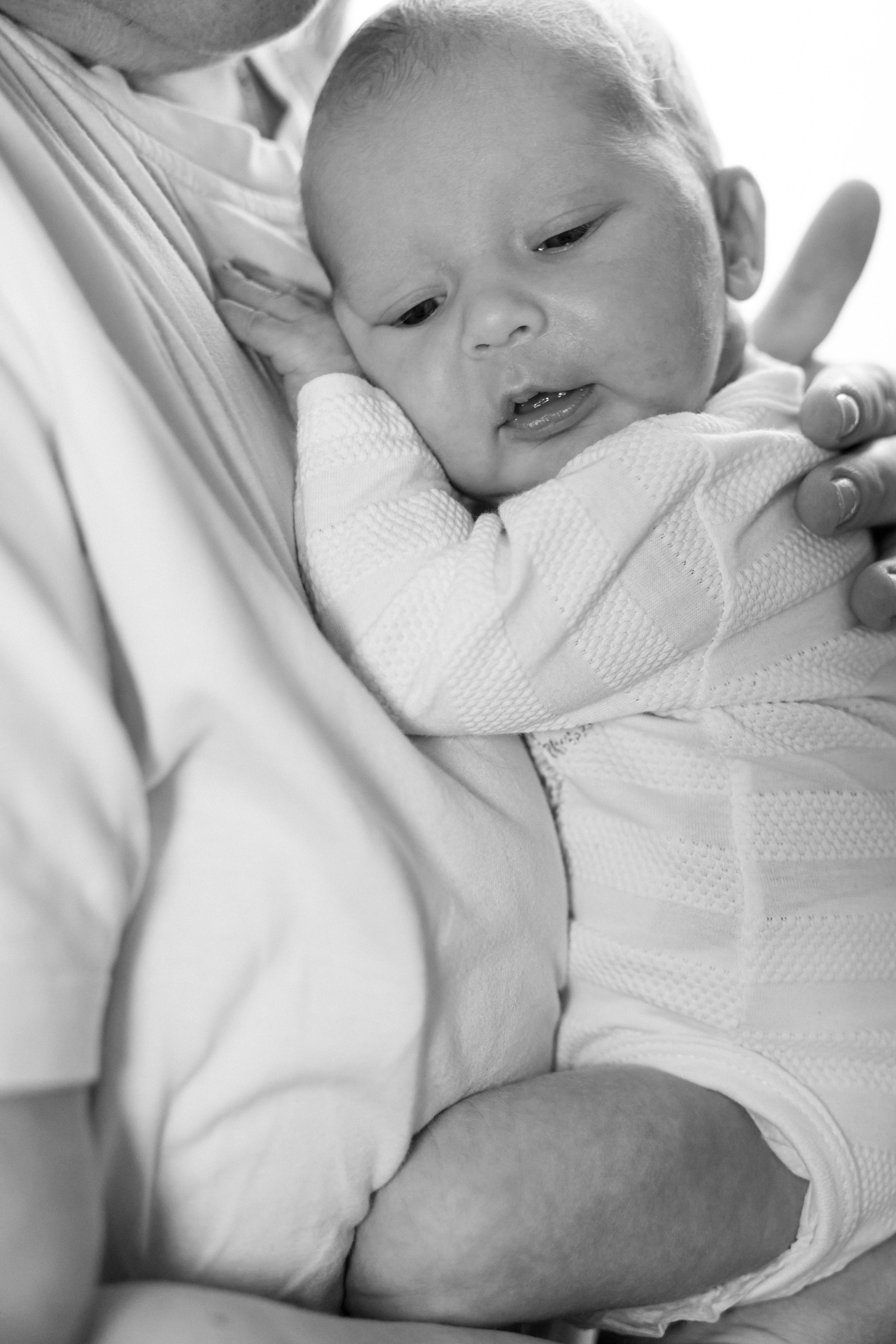 Newborn focení. Lifestyle a rodinná fotografka v Pisku Oxana Telupilova