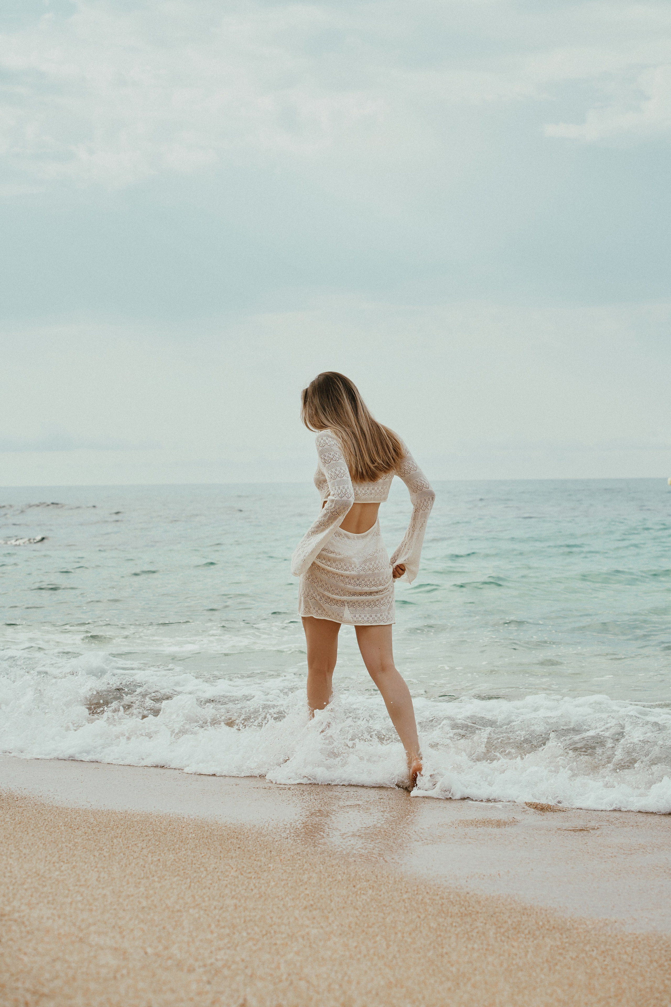 Пляж. Кристина. Фотограф в Барселоне Жанна Захарченко