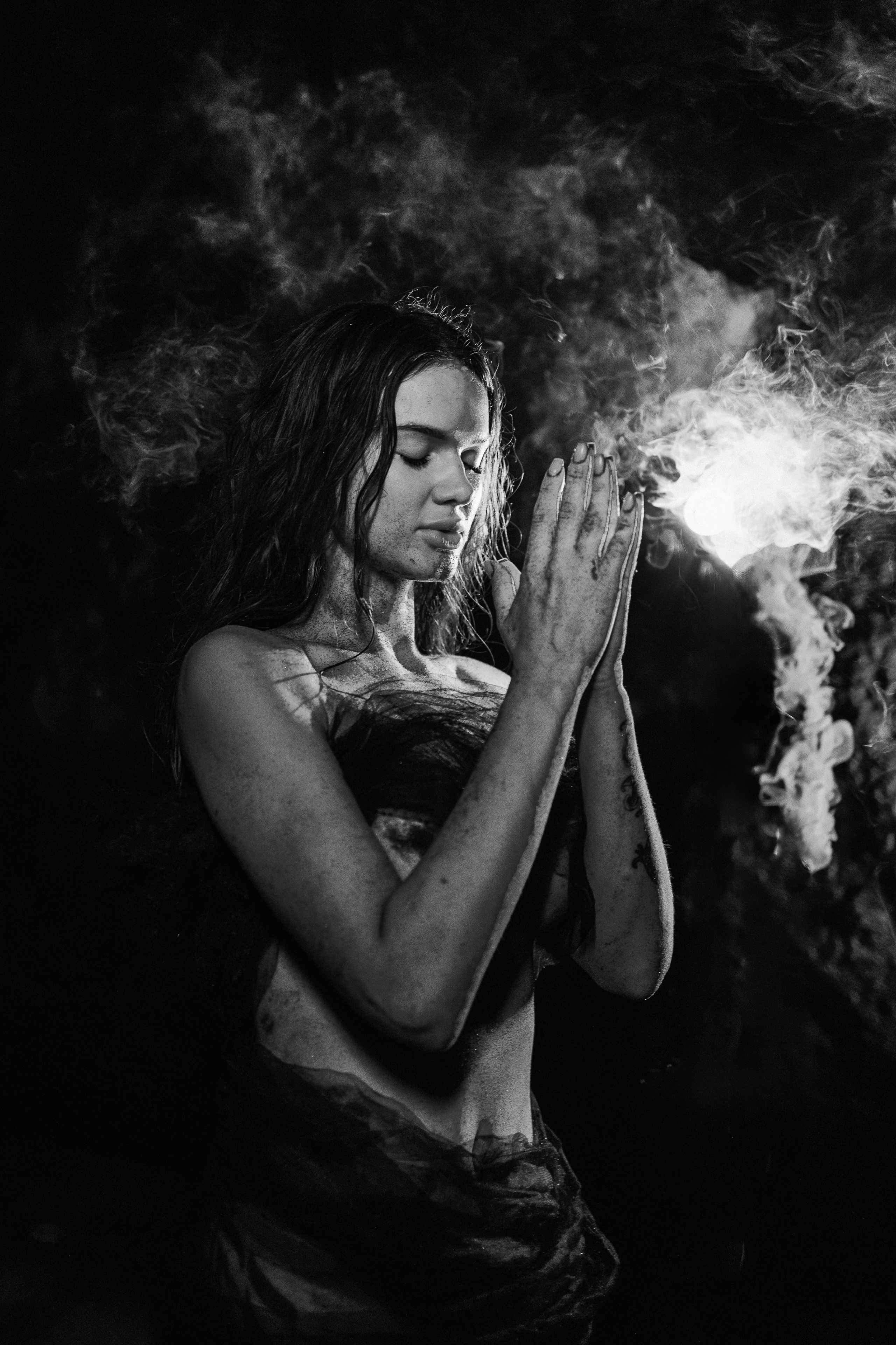 Black Angel. Профессиональный фотограф Нурмиева Вероника