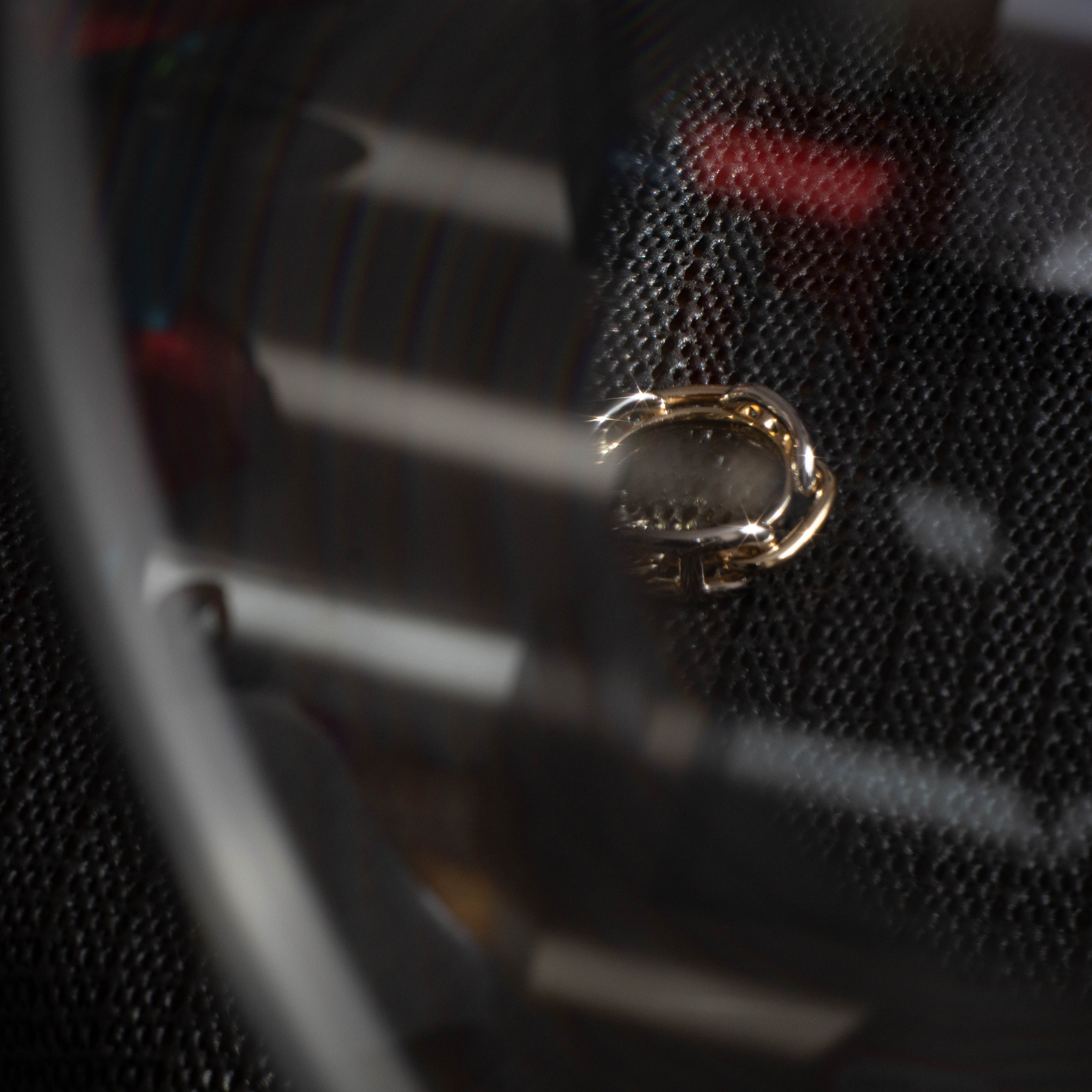 Scarf ring. Toronto Portrait Photographer Lena Lac