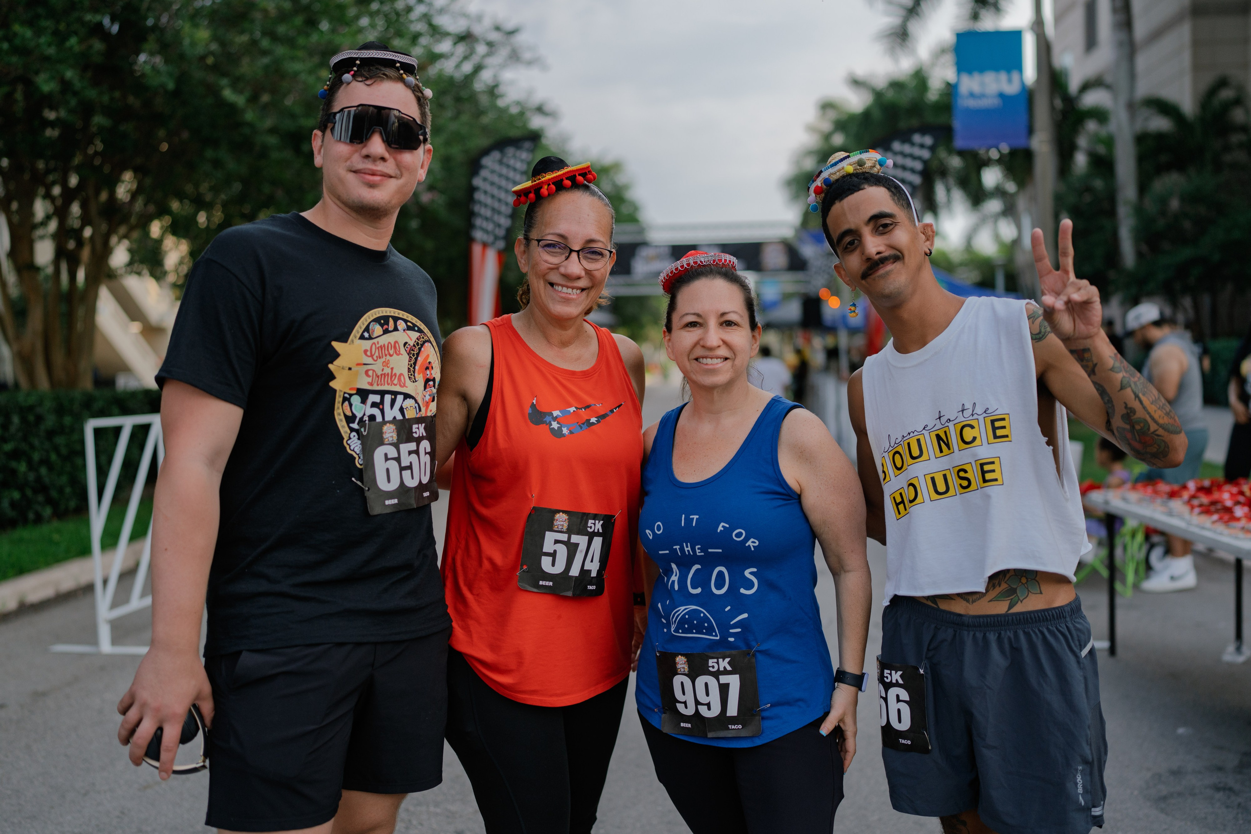 CINCO de DRINKO 5k RUN. ФОТОГРАФ ФЛОРИДА МАЙАМИ