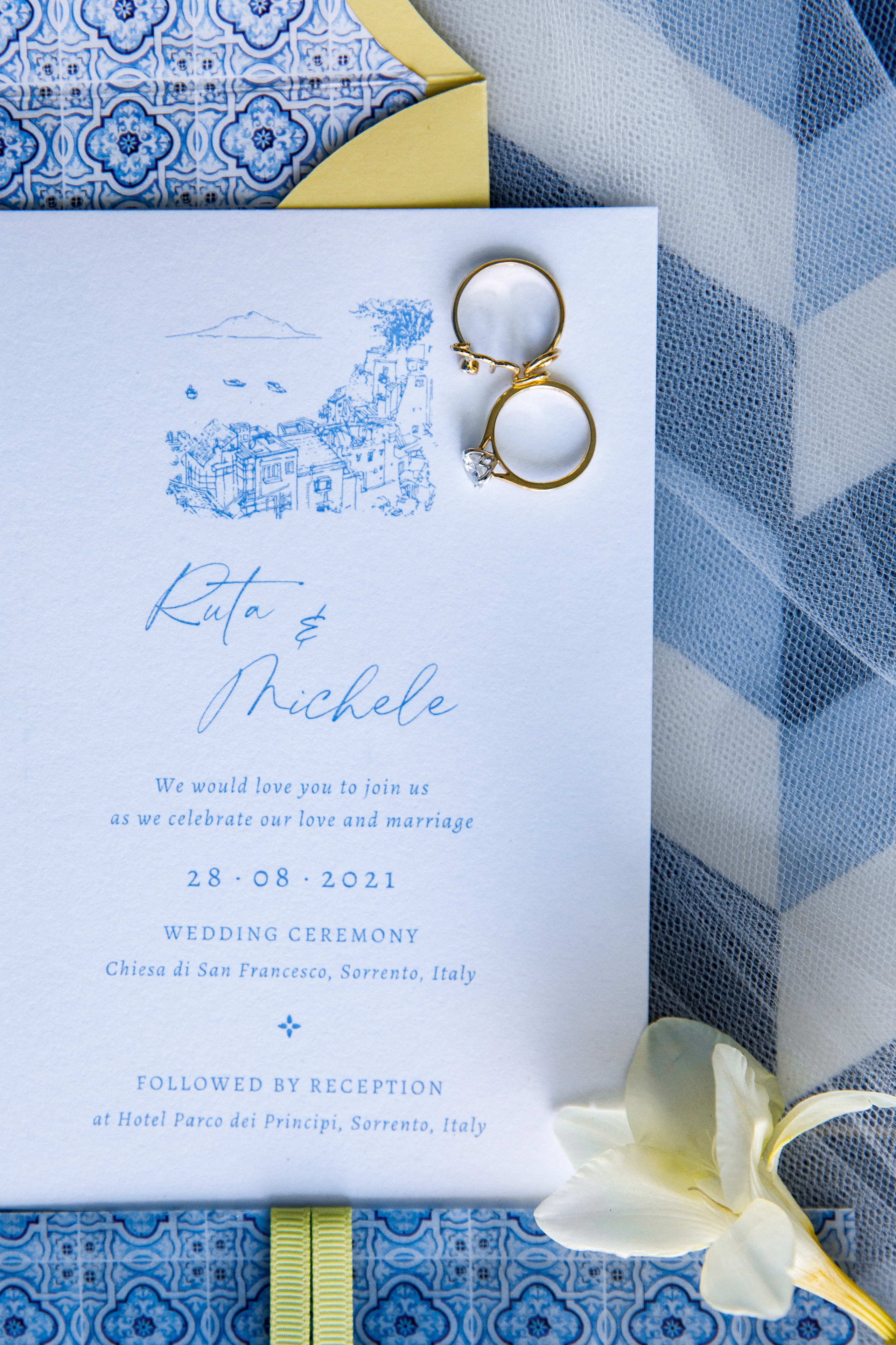 Ruta & Michele, Sorrento. Photographer in Italy Anna Linnik