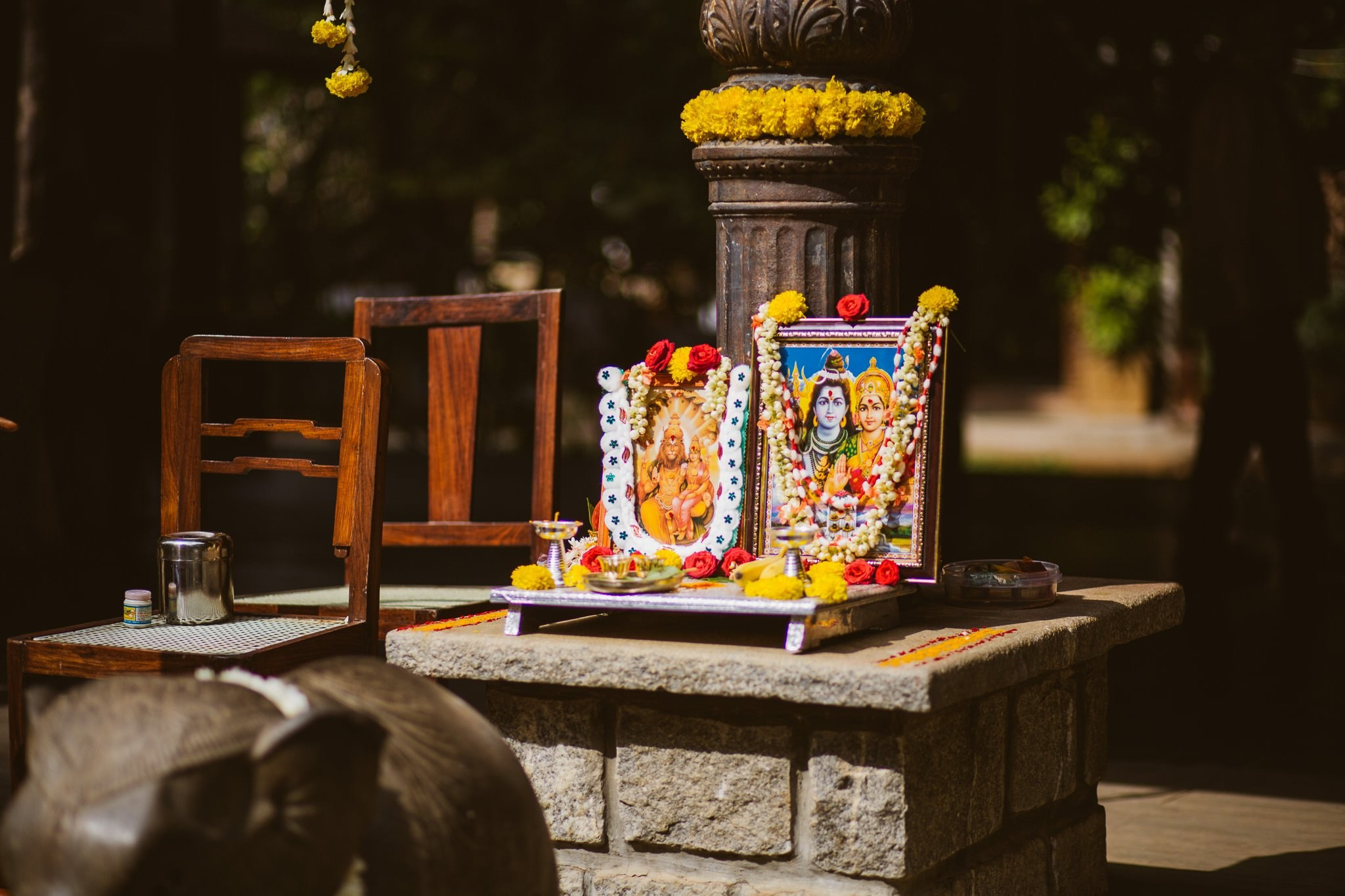 An intimate destination wedding at The Tamarind Tree, J.P Nagar, Bangalore