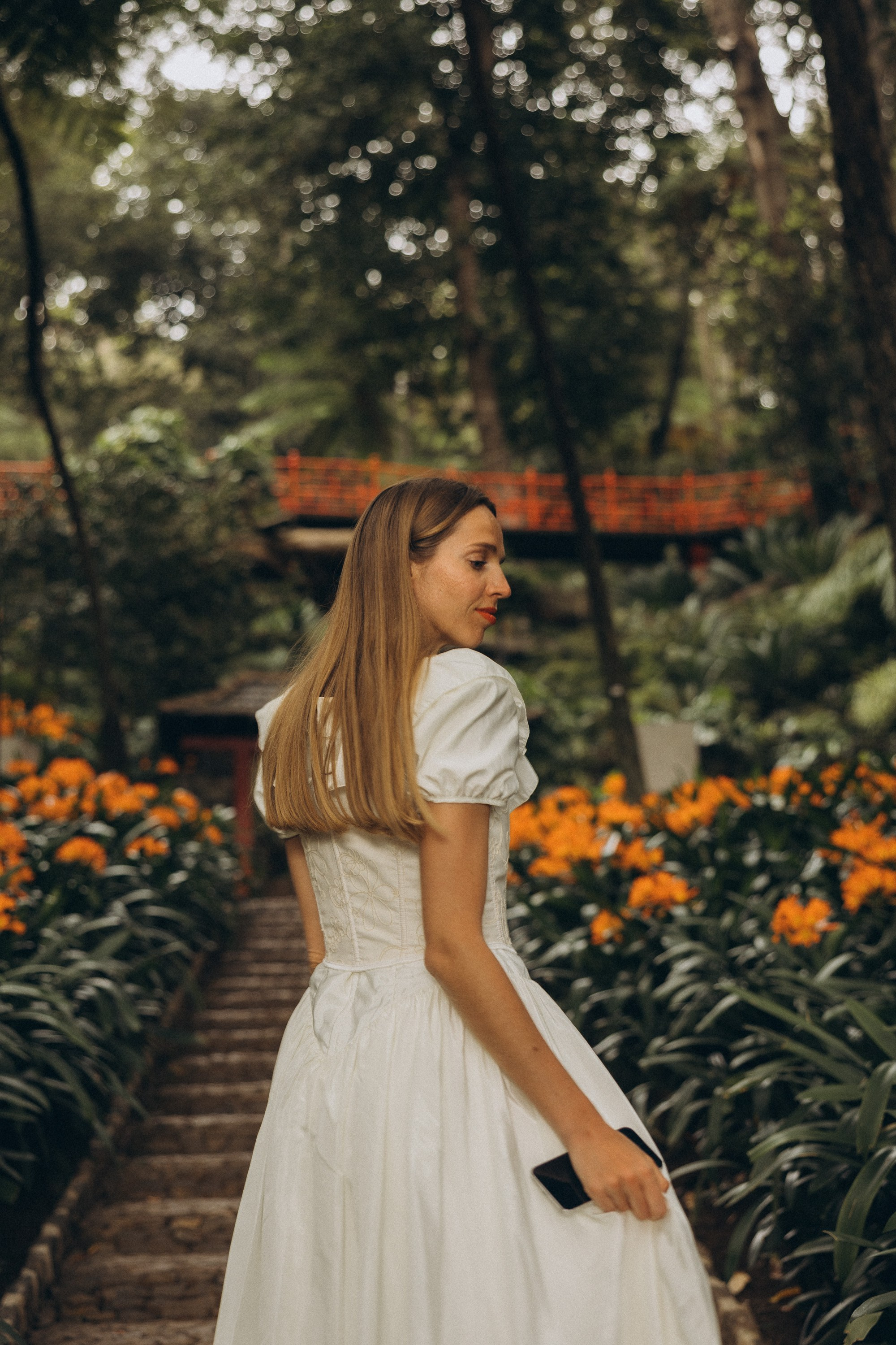 Ladies in the Jardim Monte Palace