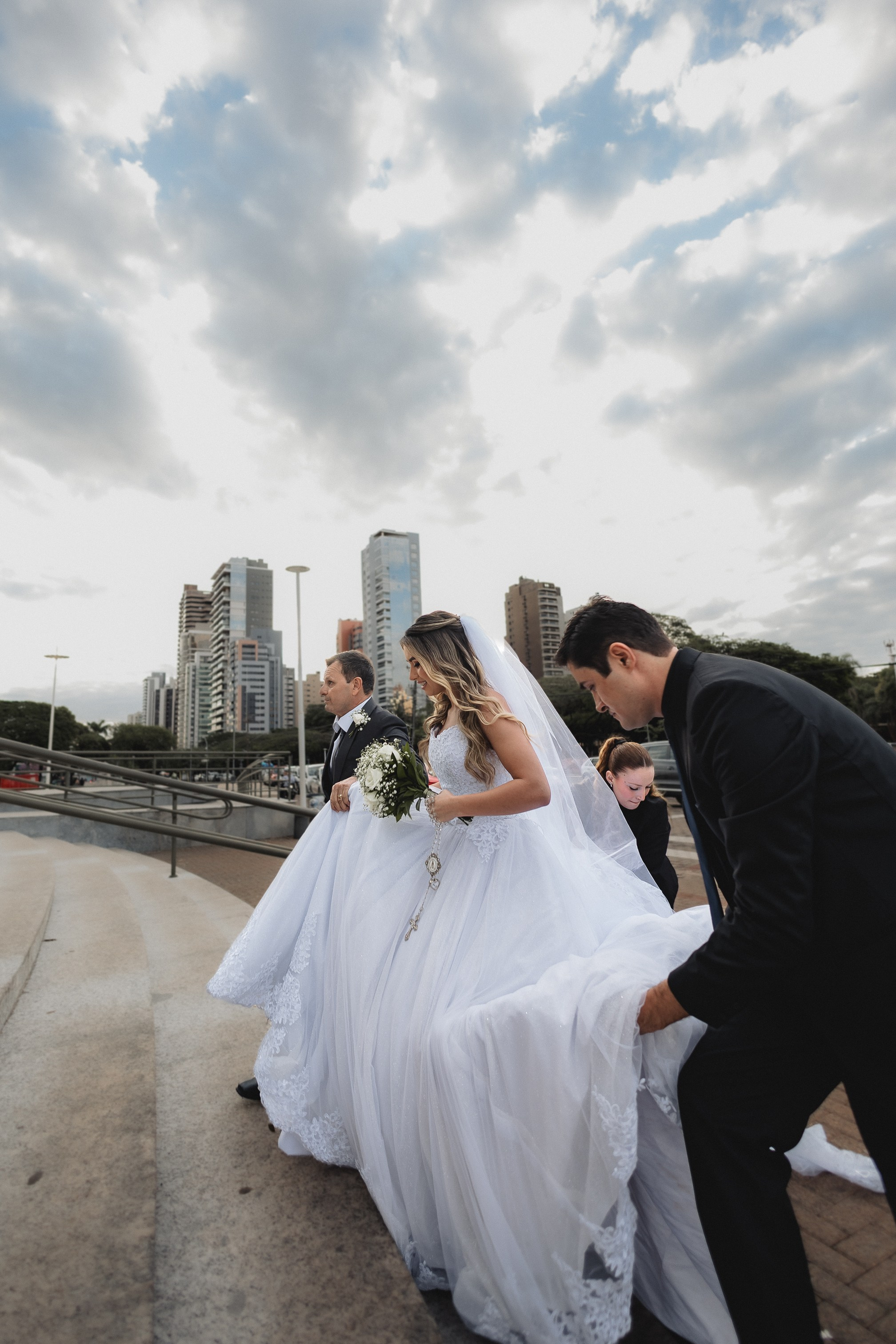 Heloisa e Andre casamento na catedral de maringa. Fotografo de casamento I Claudinei Moura