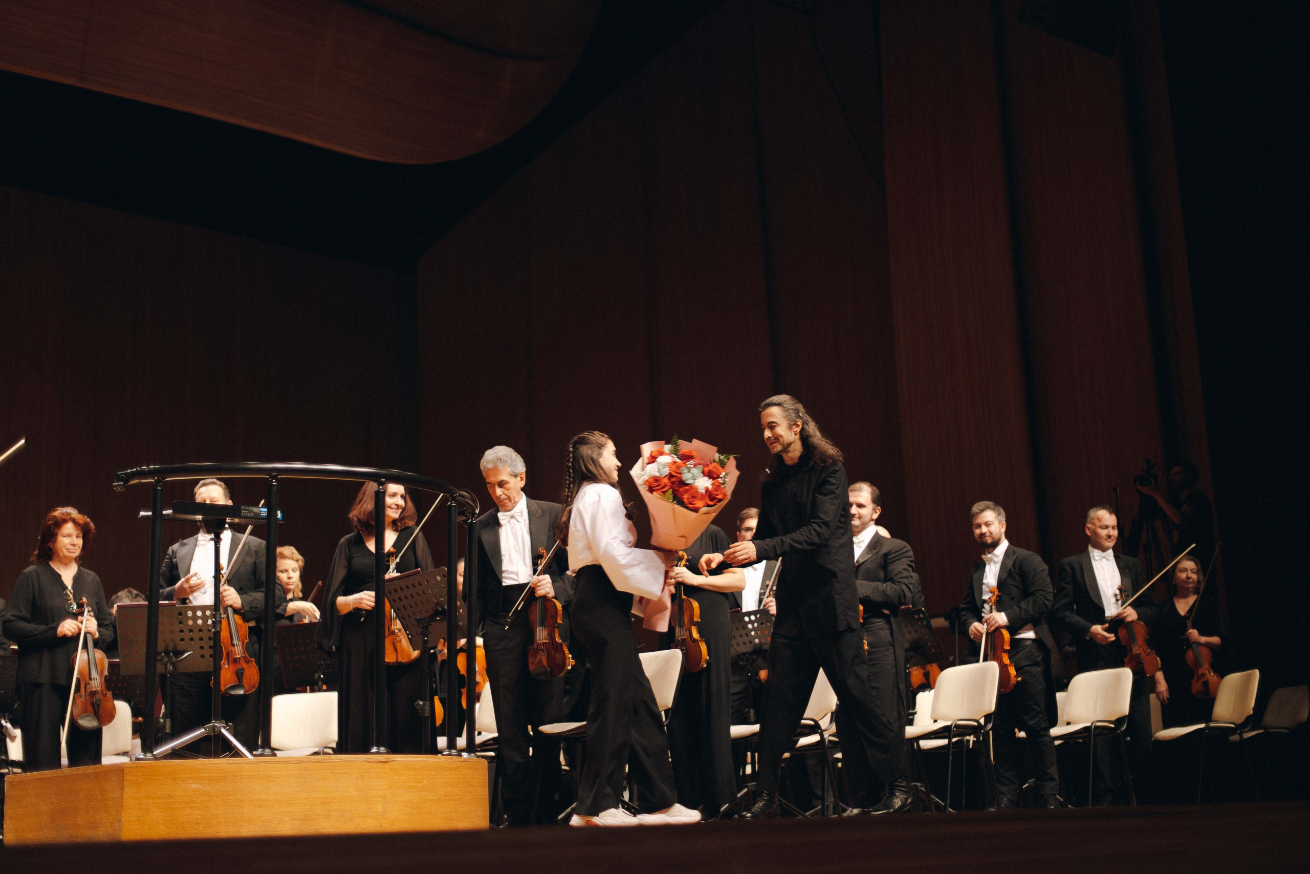 The Tchaikovsky Academic Grand Symphony Orchestra in Baku. Wedding&Event photographer Ismail Rzayev in Baku