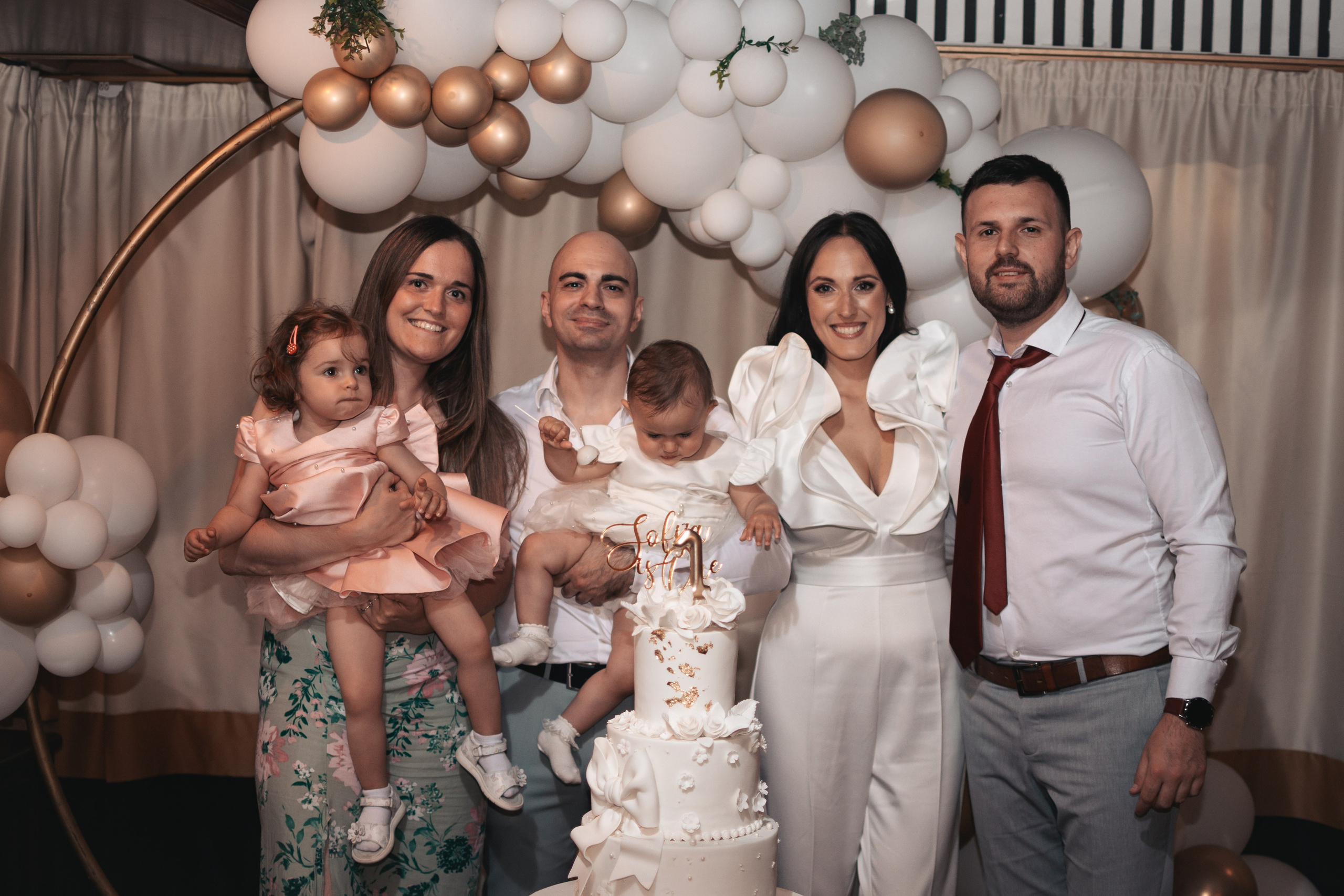 Sofija, krštenje i rođendan. BambinaaPhotography