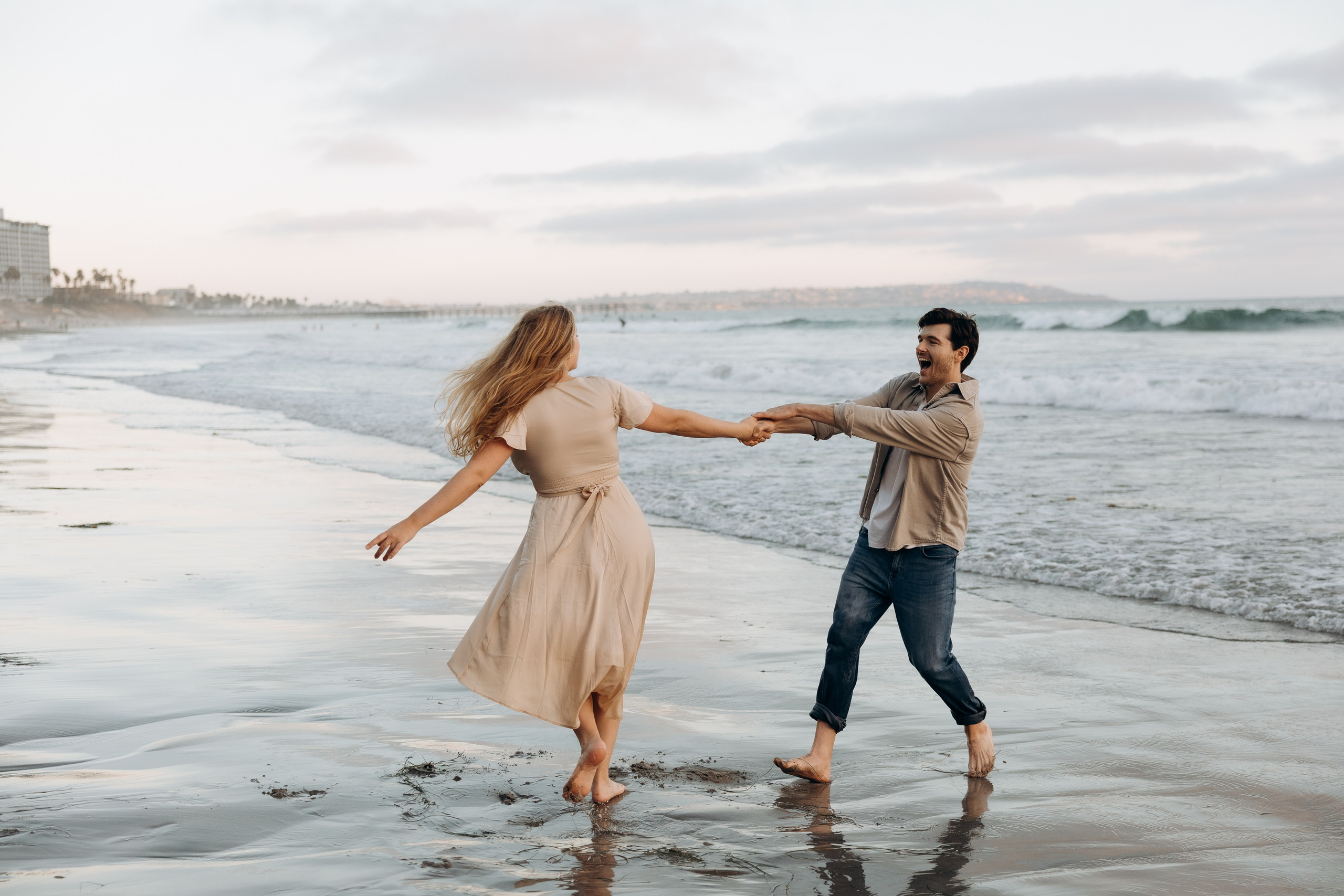 Christine and Jonathan. Wedding and family photographer San Diego