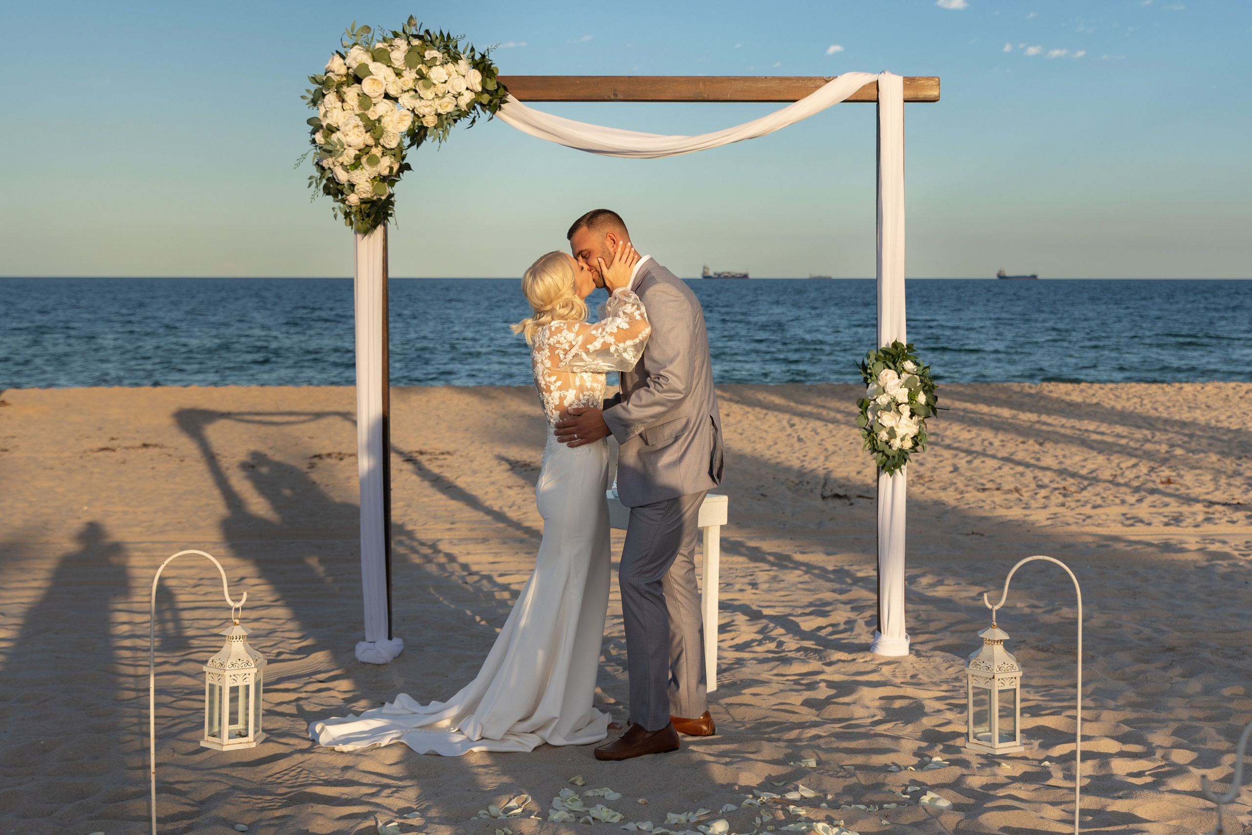 Jamie & Jackson_Fort Lauderdale_Beach Wedding. Miami Family and Event Photographer