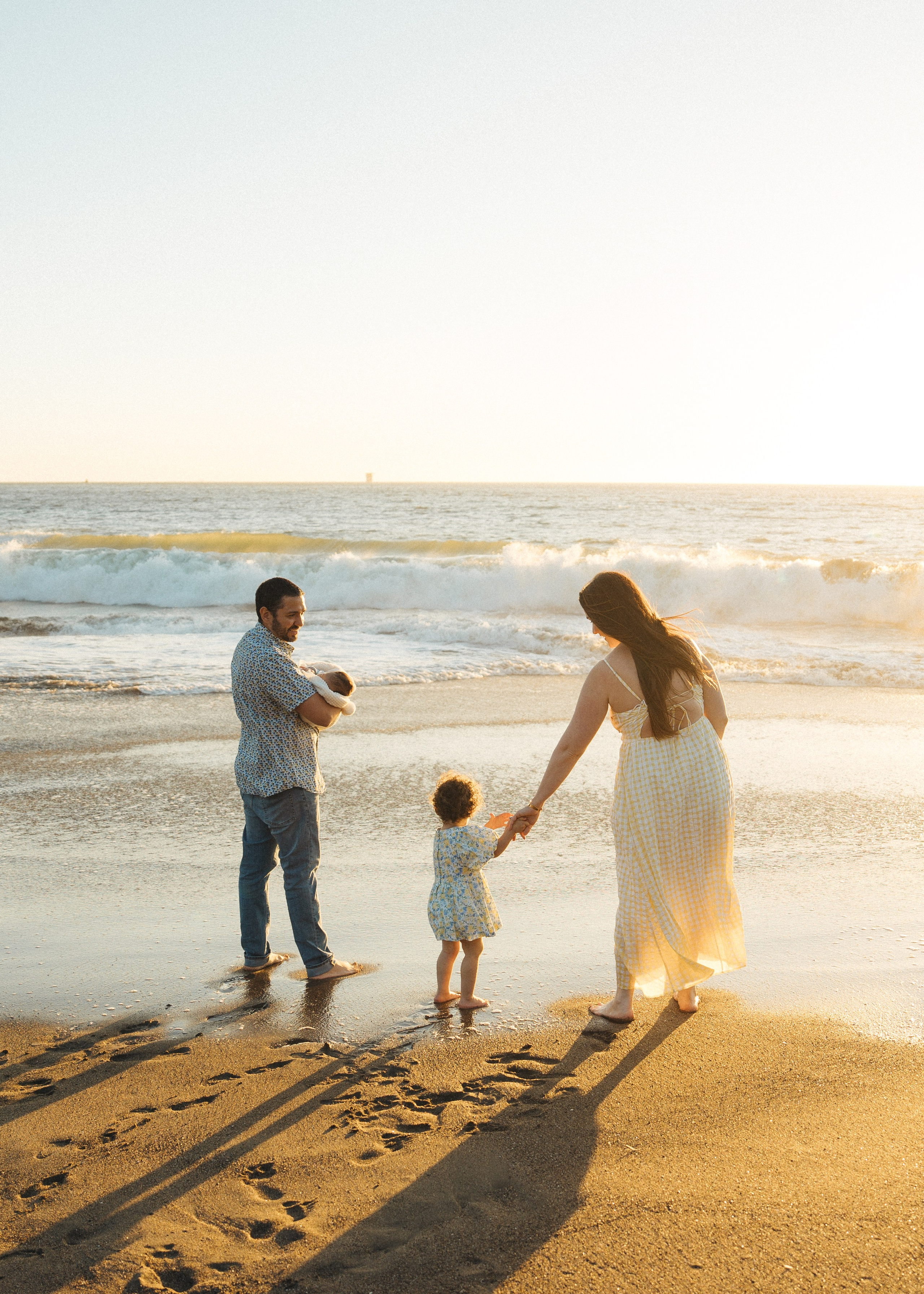 Bri’s growing family at Baker Beach. Soulo Photography | San Francisco Bay Area Based Photographer
