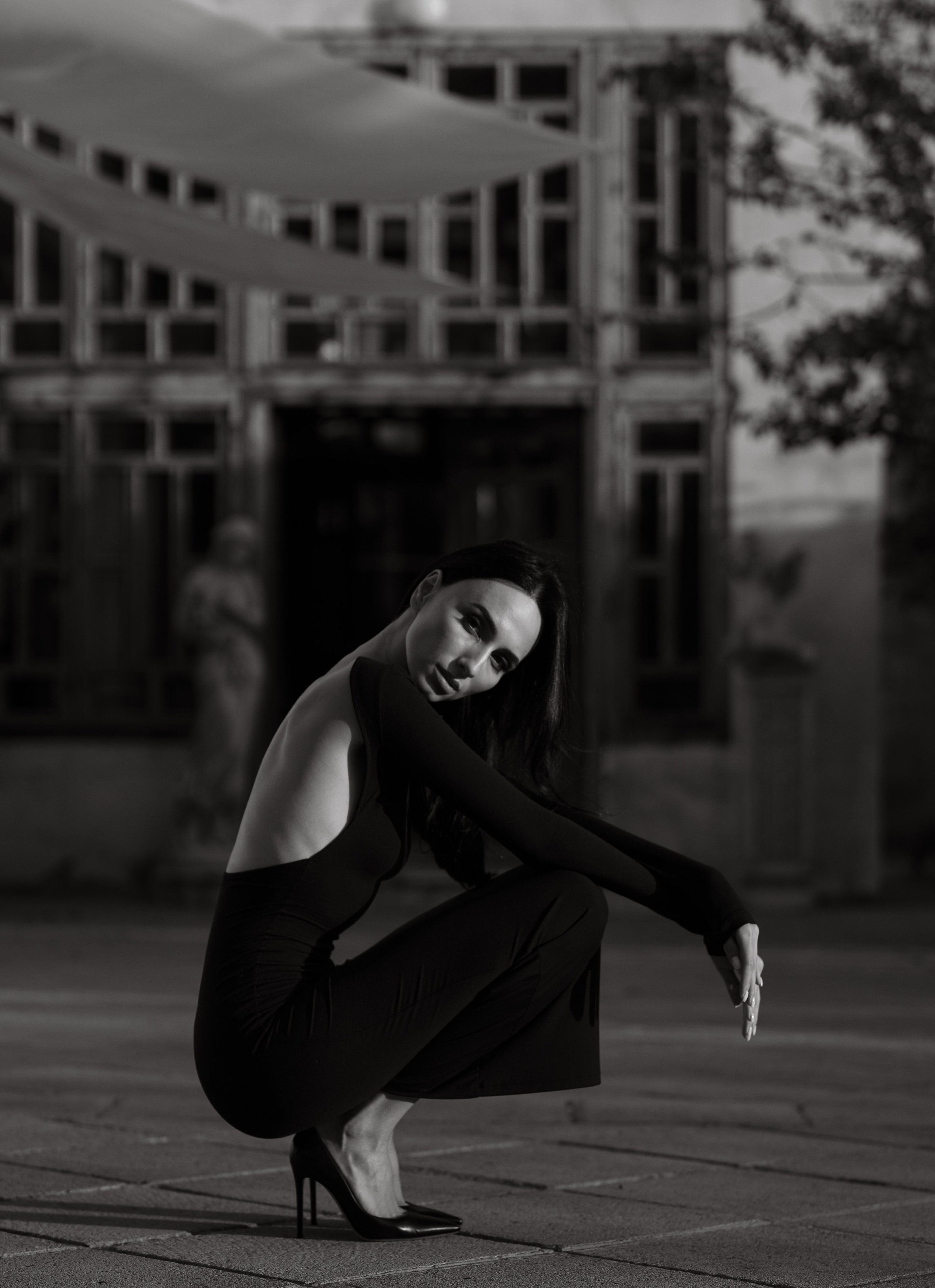 Ч/Б. Наргиз Сулейманова - Фотограф в Азербайджане