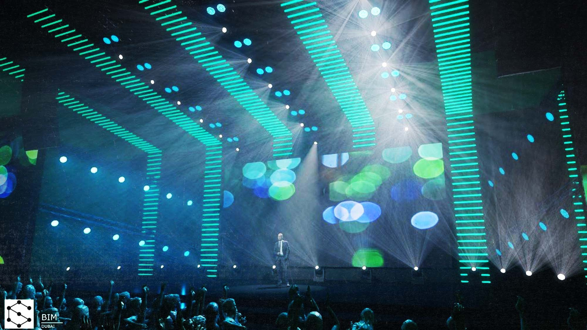 3D-дизайн сцен и декораций в Capture. В модель интегрировано всё оборудование, которое будет использоваться на мероприятии, включая световые приборы, экраны, сцены и декорации. Предоставляем заказчику готовые рендеры и схемы в необходимом формате.