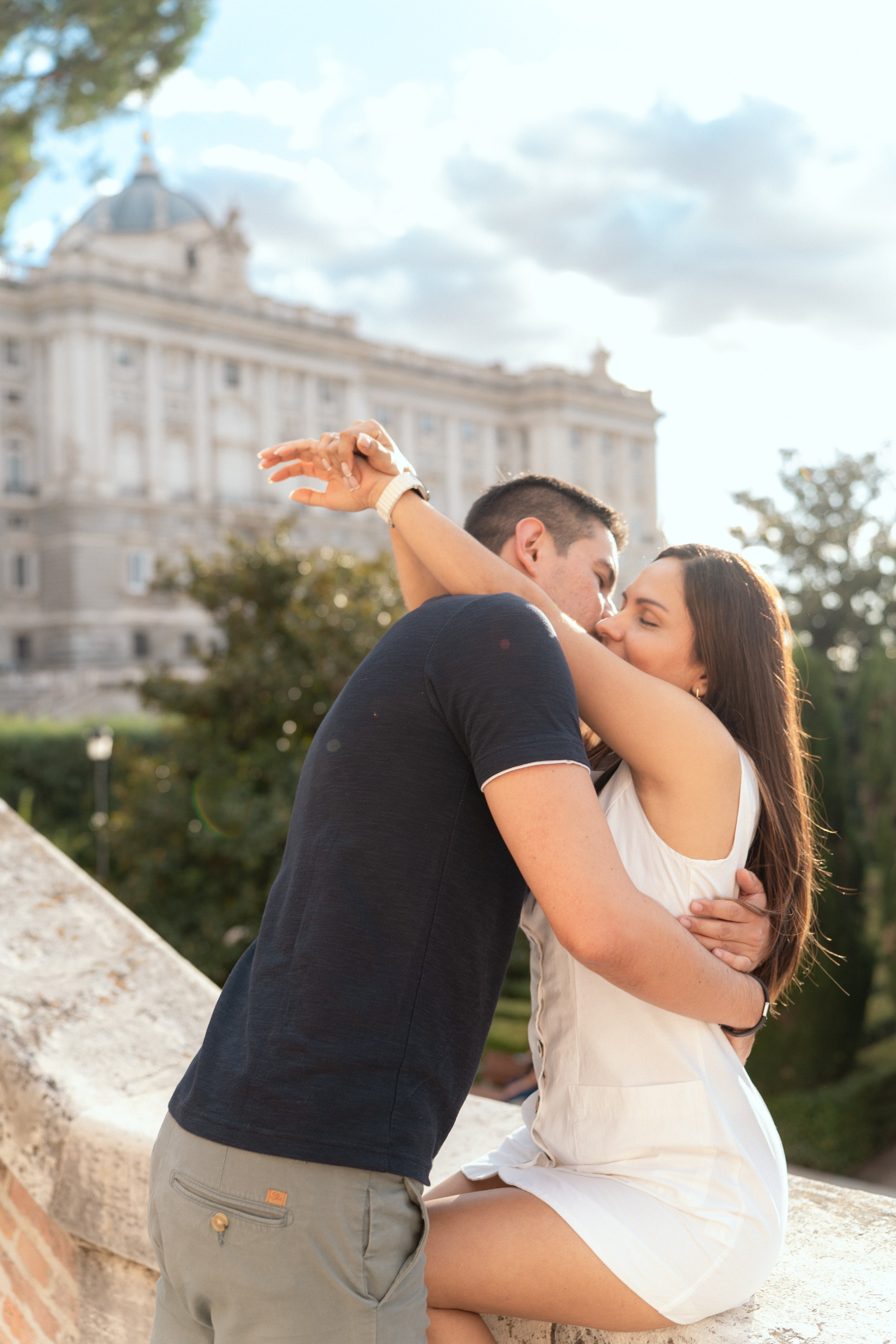Engagement at the Royal Palace. Fotógrafo en Madrid, España. Alyona Belyaninova