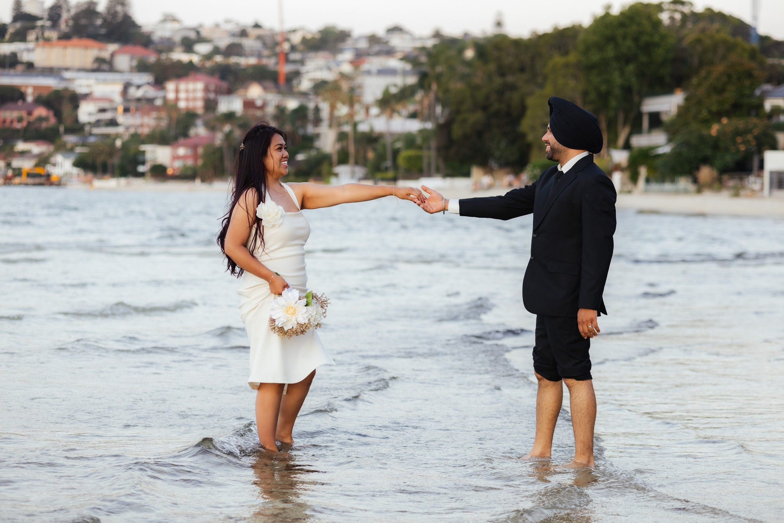 Sunshine and Harminder’s wedding photo session. True Story Photography