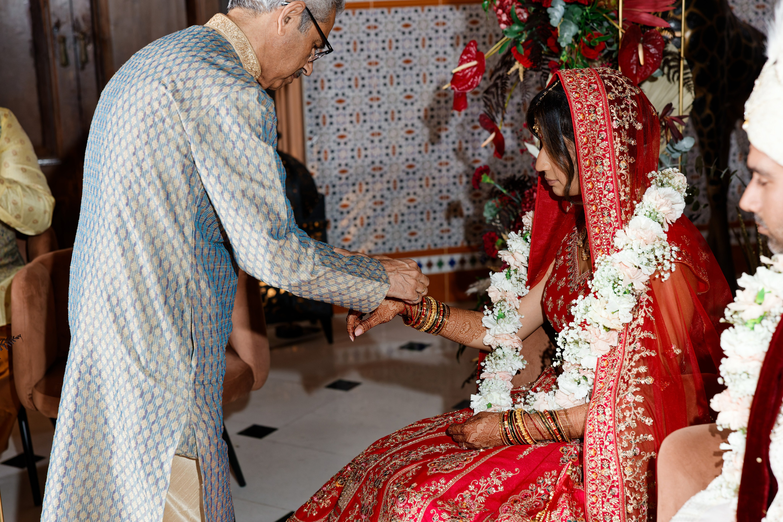 Indian wedding at Gran Villa Rosa, Barcelona