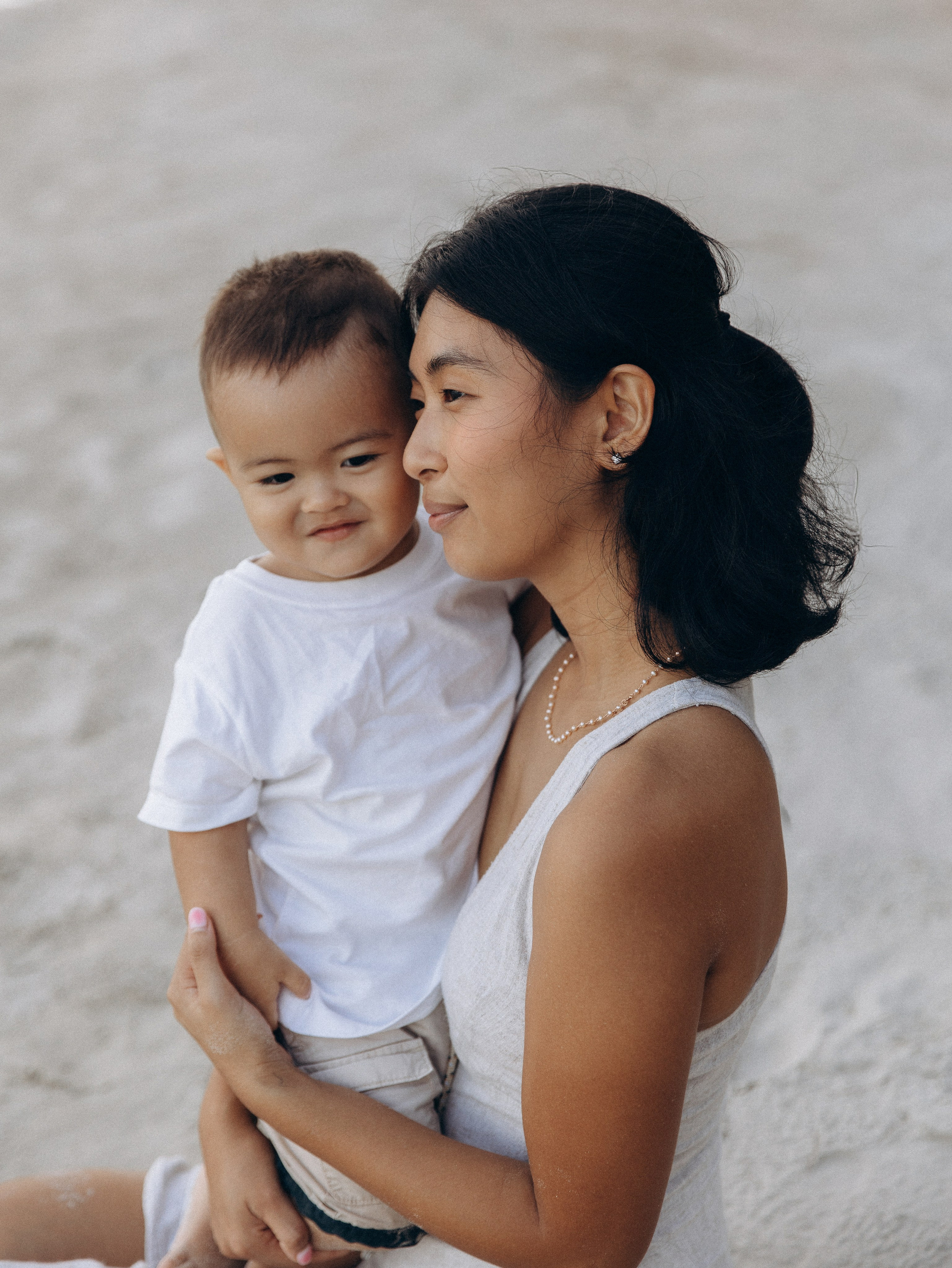 At the beach. Family and wedding photographer in Bangkok, Thailand
