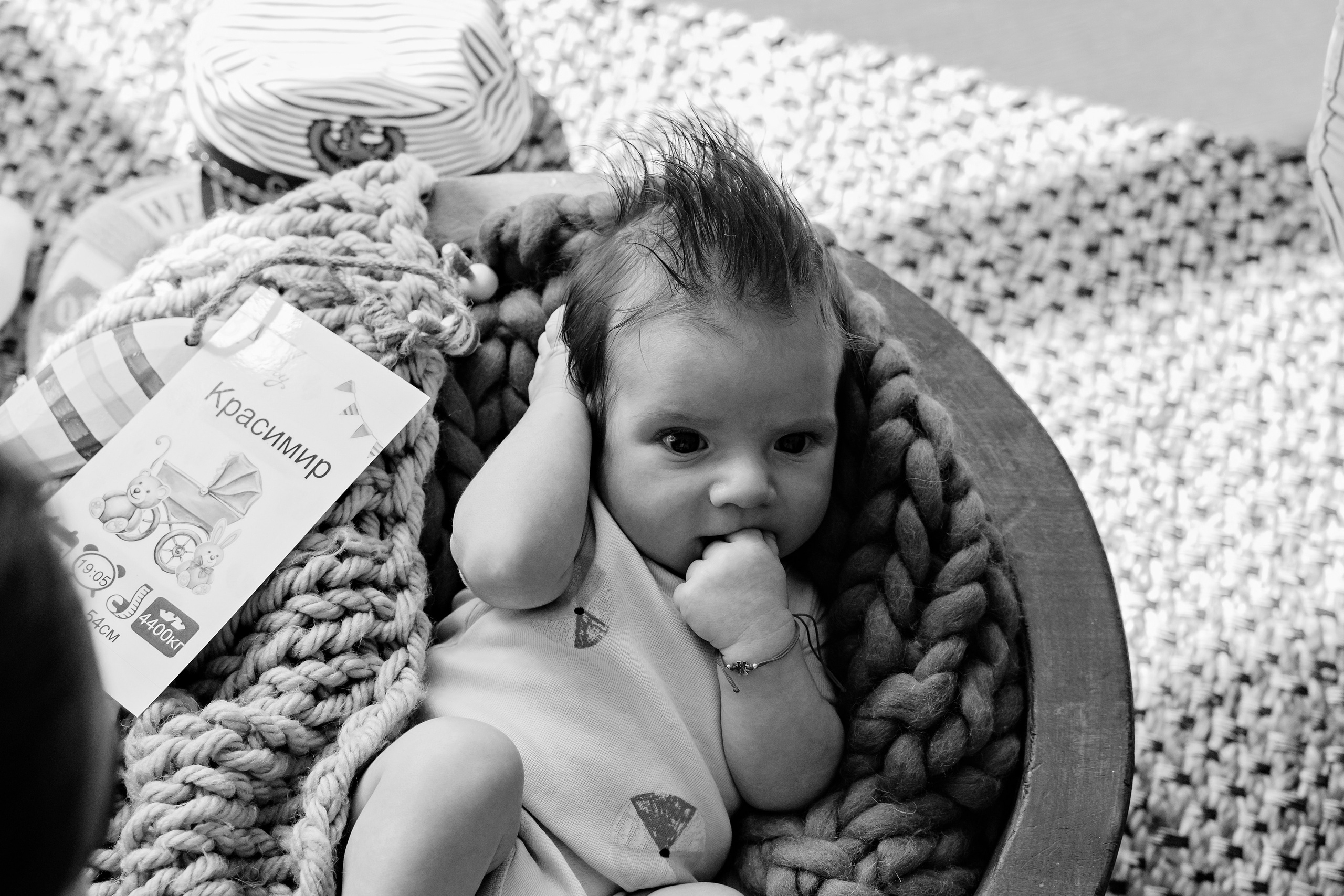 Фотосесия за новородено. Фотограф Ирина Йотова