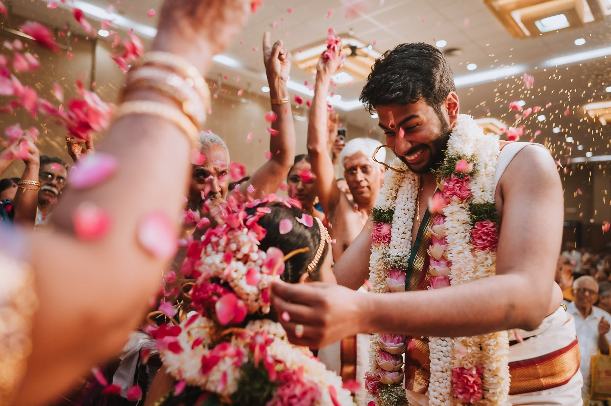 Candid TamBrahm Wedding Photography: Four Points by Sheraton Mahabalipuram