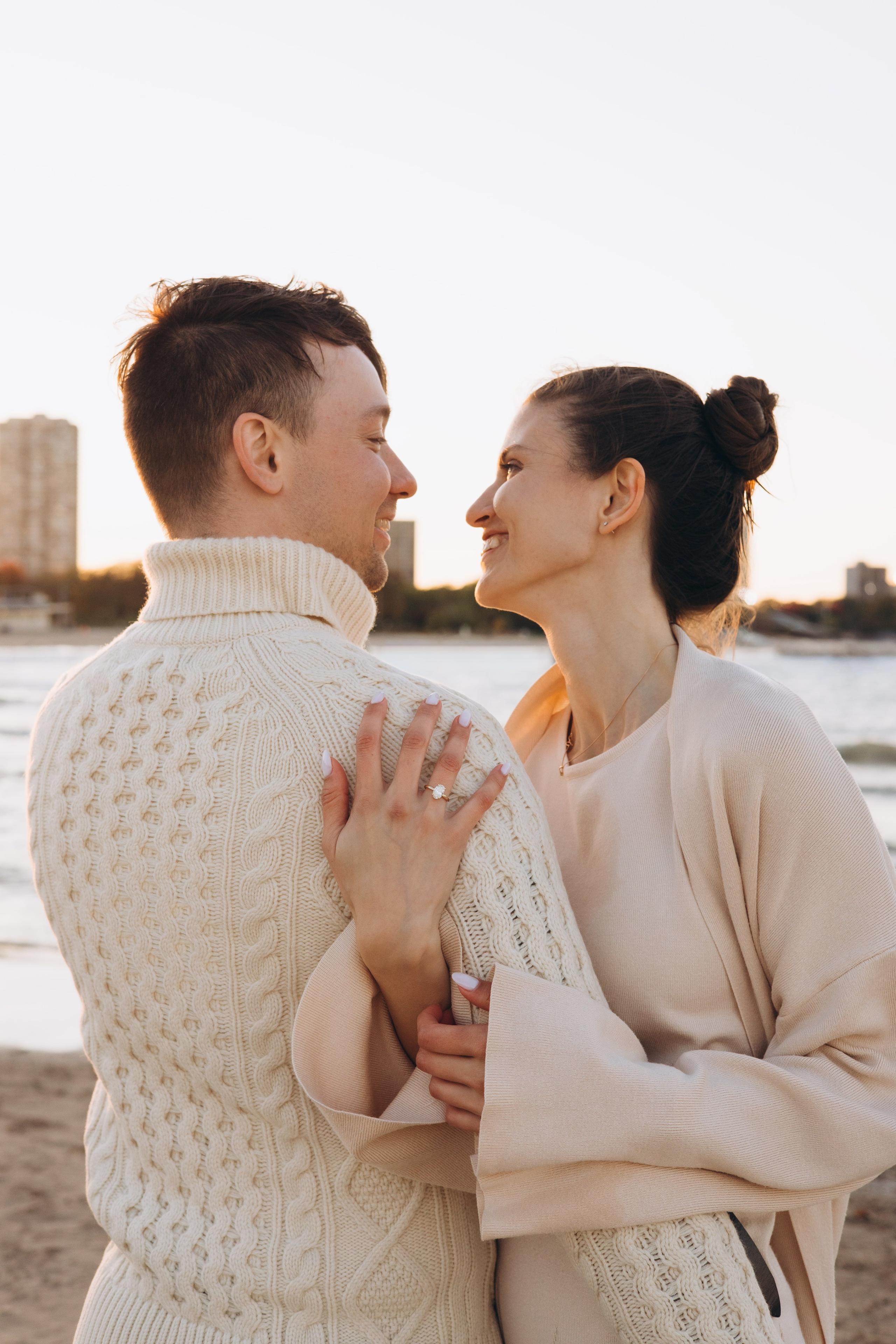 North Lake Shore Proposal — Chicago Photographer — Margarita Chudinova