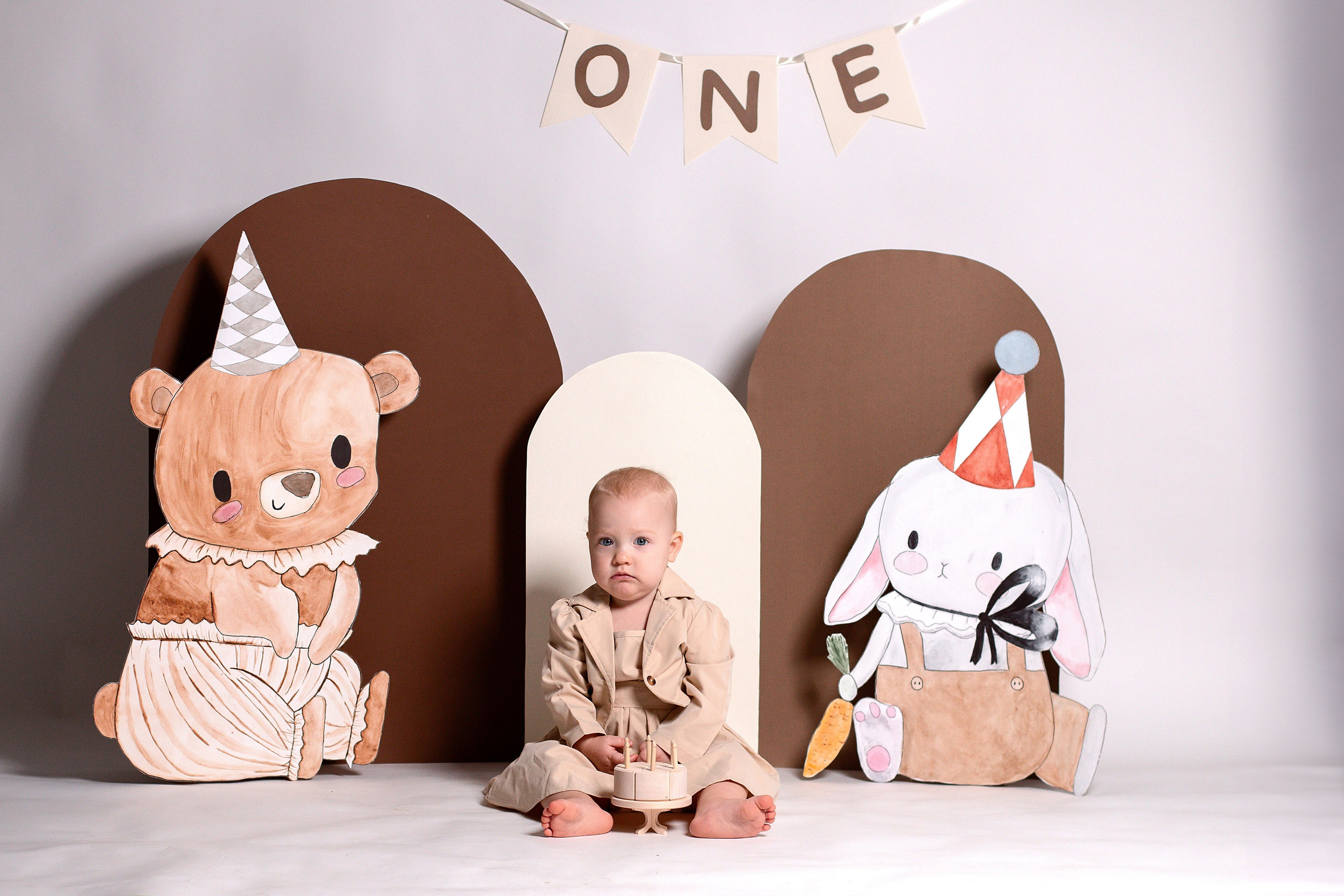 1 год. Детский и семейный фотограф в г. Бельцы